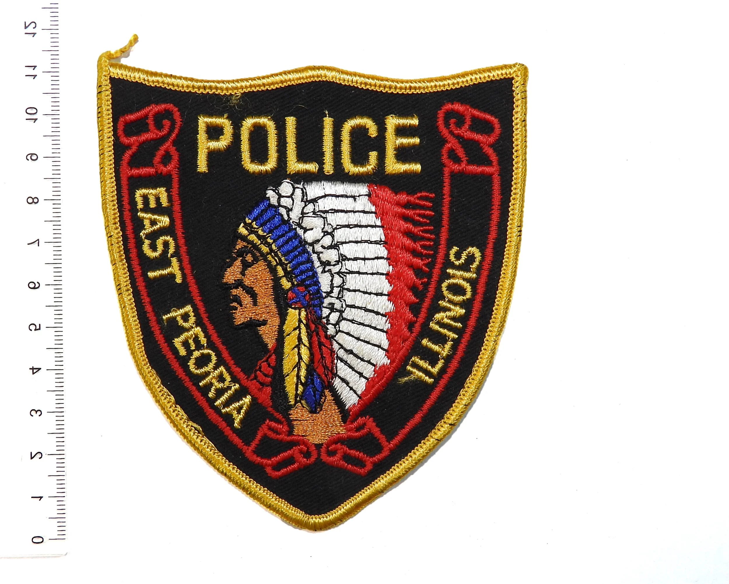 East Peoria Police (EPPD) Patch. Illinois, United States.