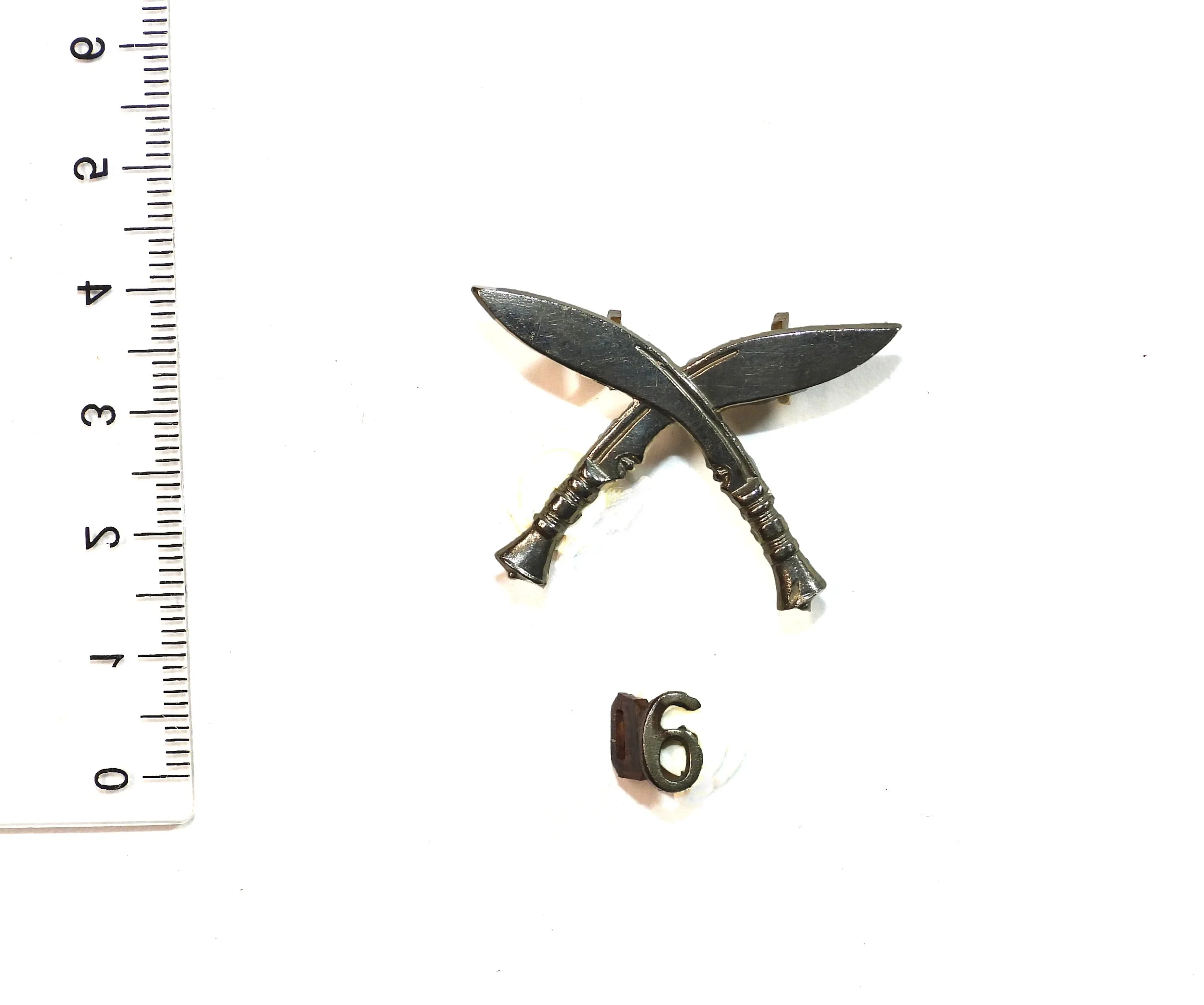 6th Gurkha Rifles Cap Badge. United Kingdom.
