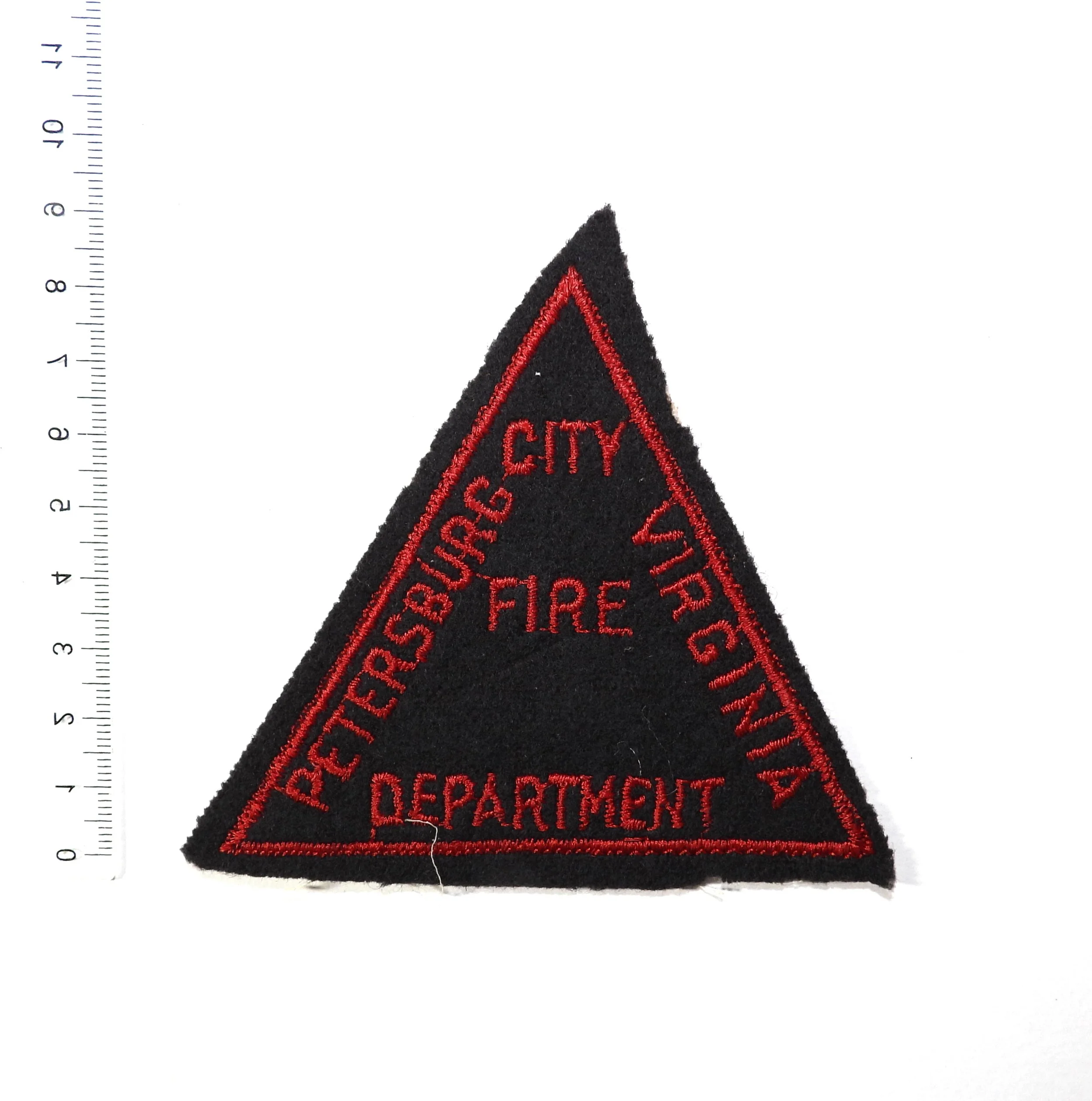 Petersburg City Fire Department Patch. Virginia, USA.