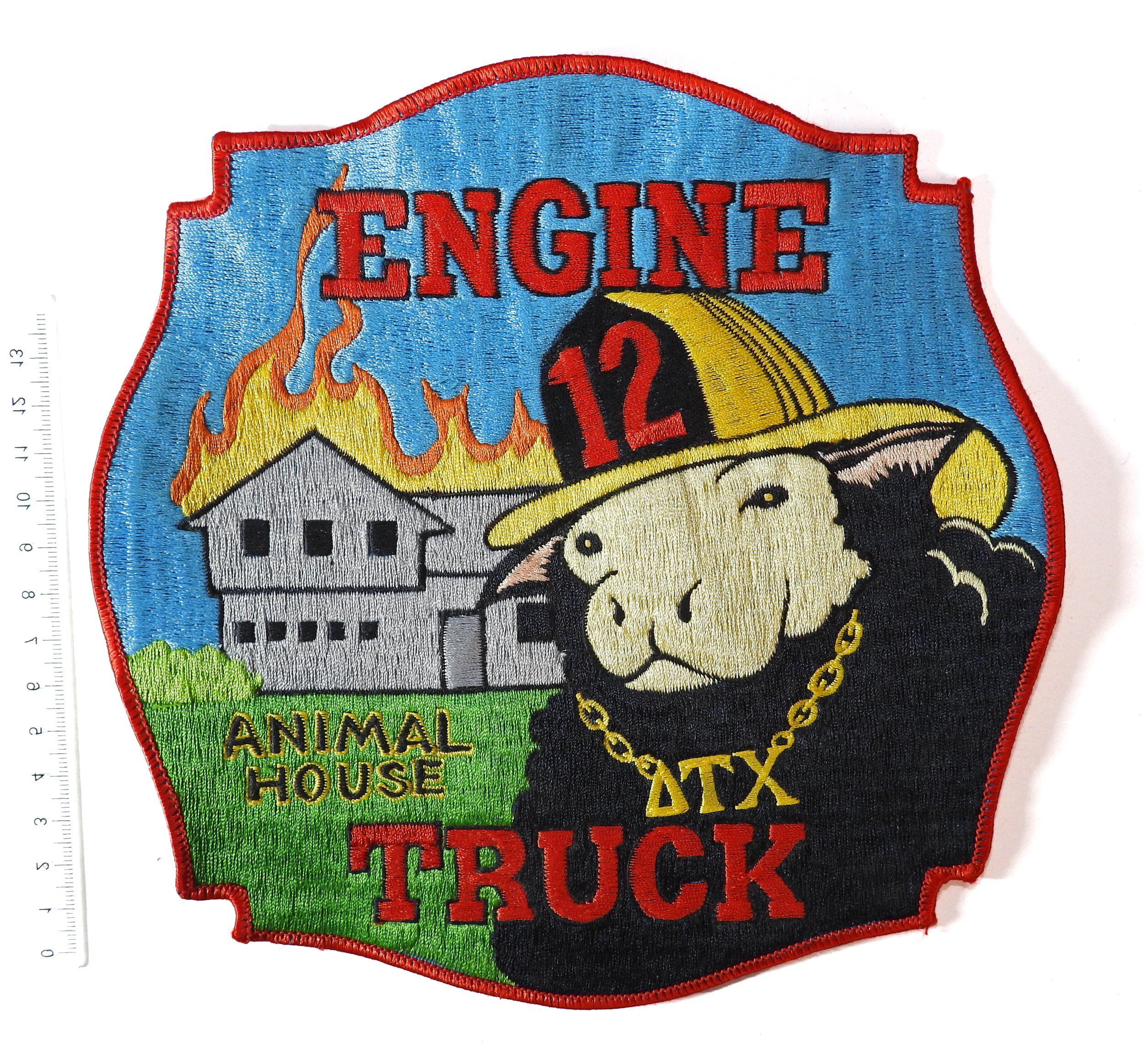 Occoquan-Woodbridge-Lorton Volunteer Fire Department Station 12 Jacket Patch. Virginia, USA.