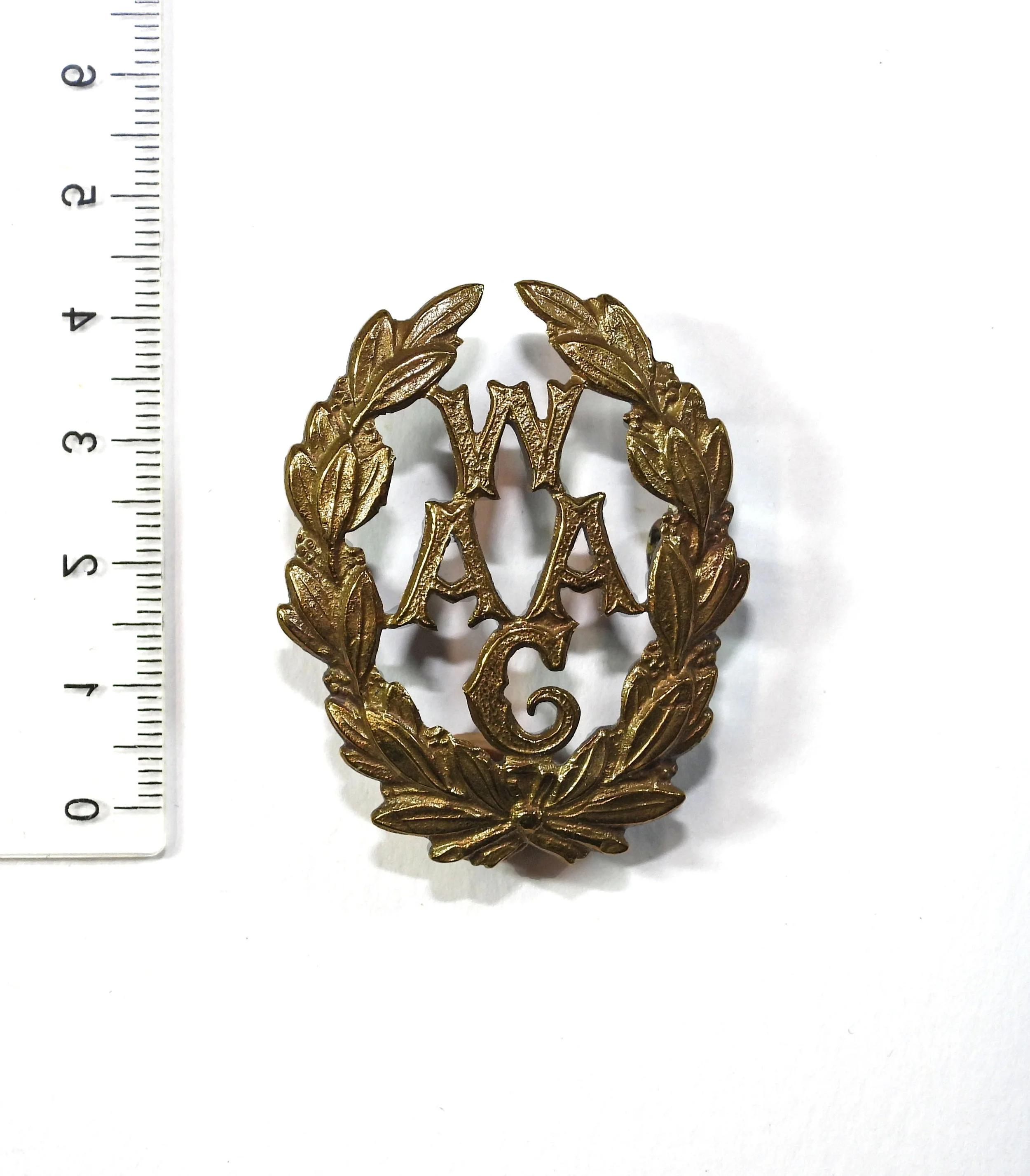 Women's Army Auxiliary Corps Cap Badge. United Kingdom.