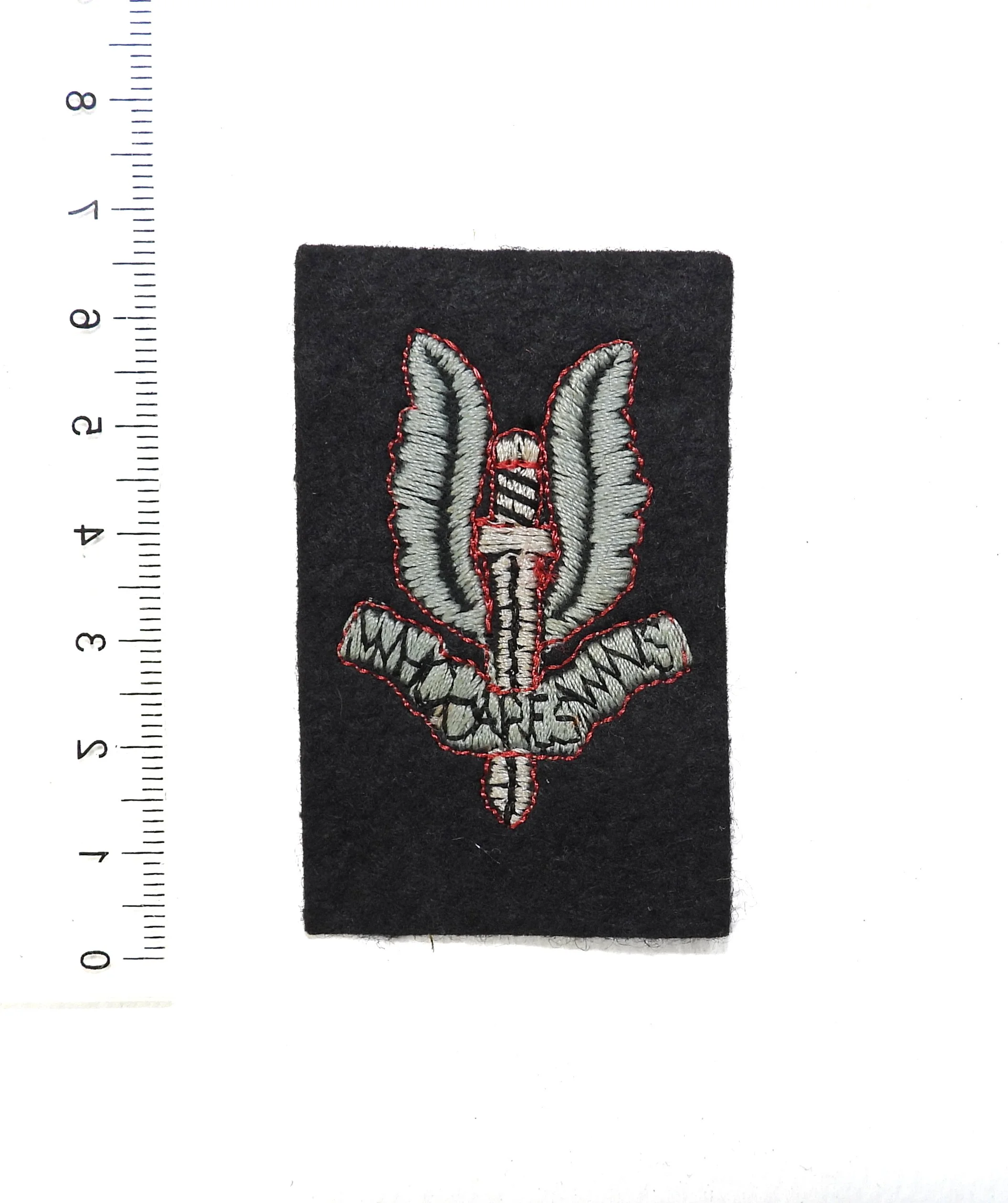 Special Air Service (S.A.S) Cloth Beret Badge. United Kingdom.