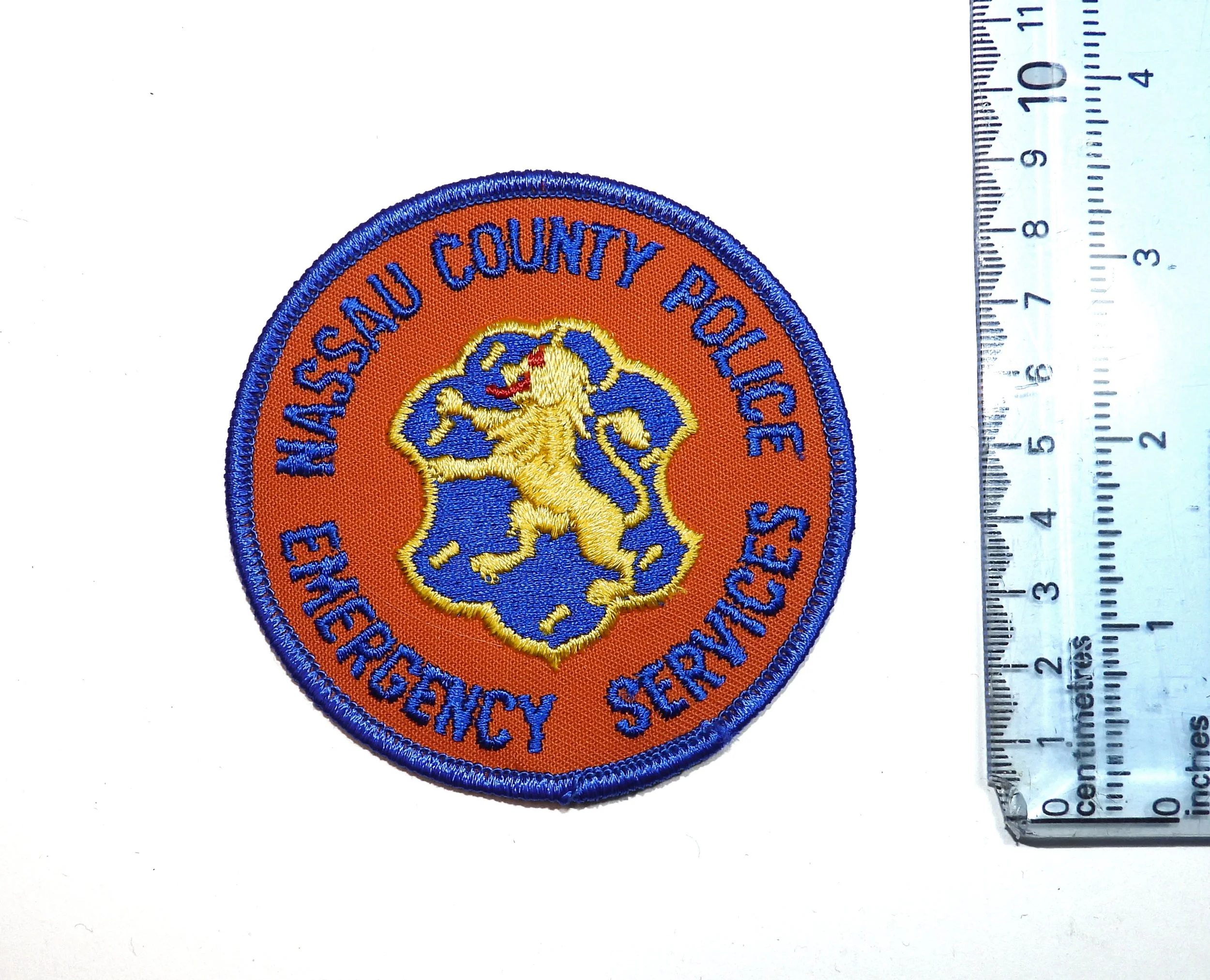 Nassau County Police Emergency Services Patch. United States.