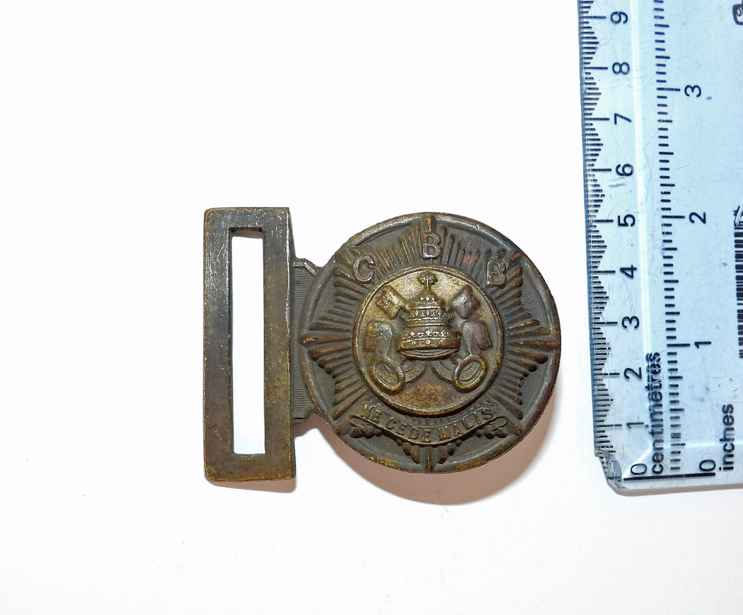 Catholic Boy's Brigade C.B.B. Belt Buckle. United Kingdom.