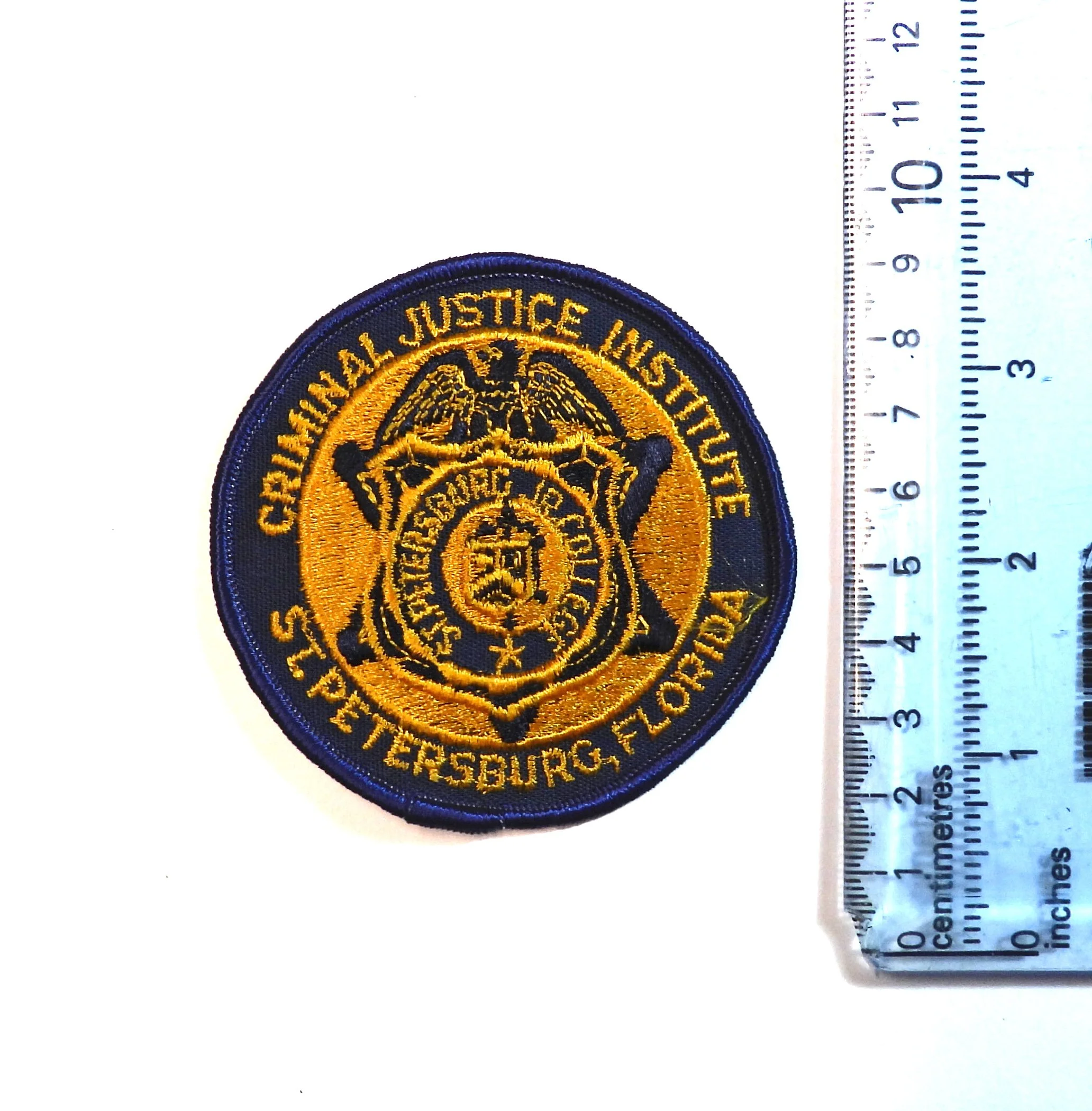 Criminal Justice Institute St. Petersburg, Florida Patch. United States.