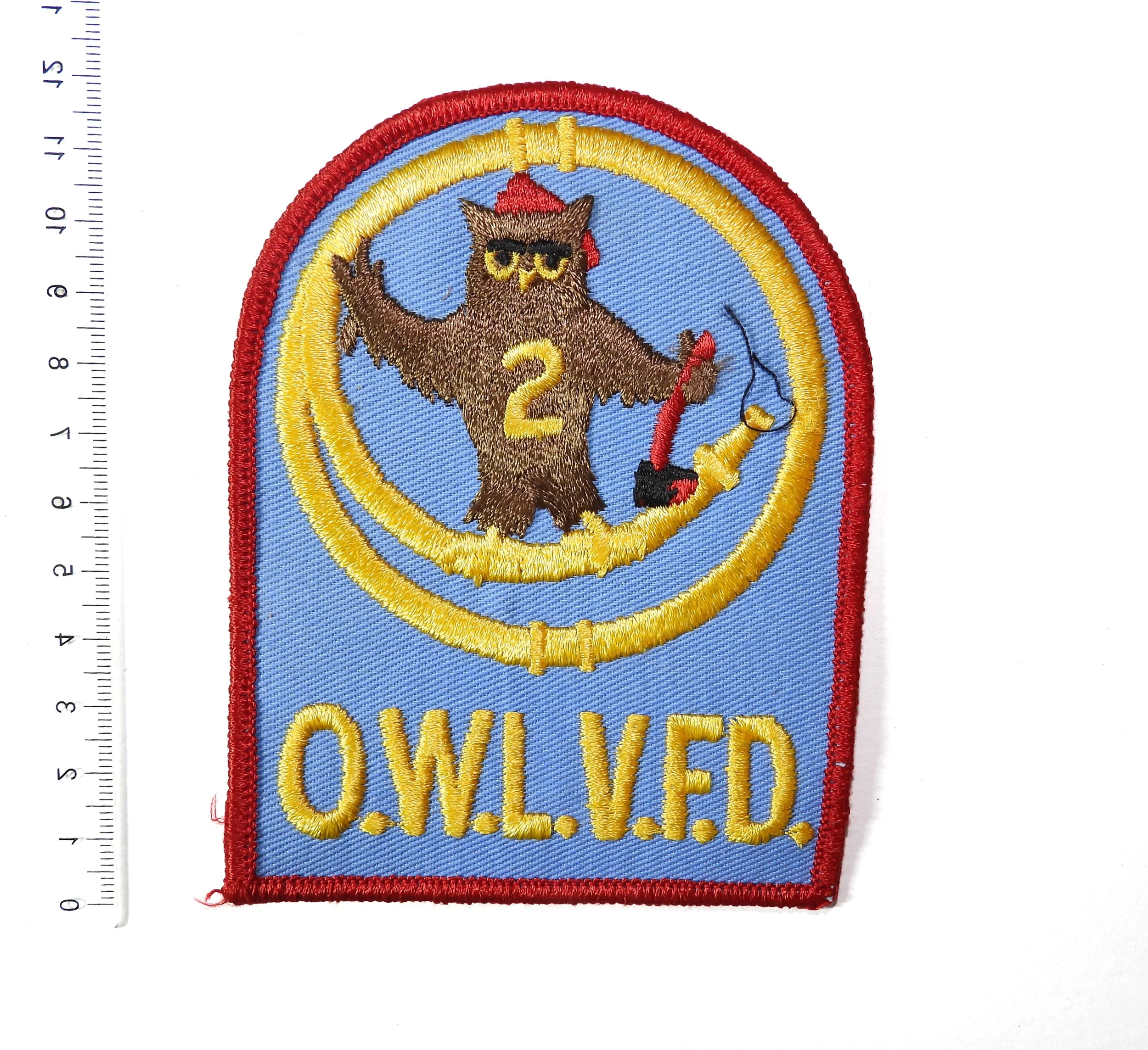 Occoquan-Woodbridge-Lorton Volunteer Fire Department Station 2 Sleeve Patch. Virginia, USA.