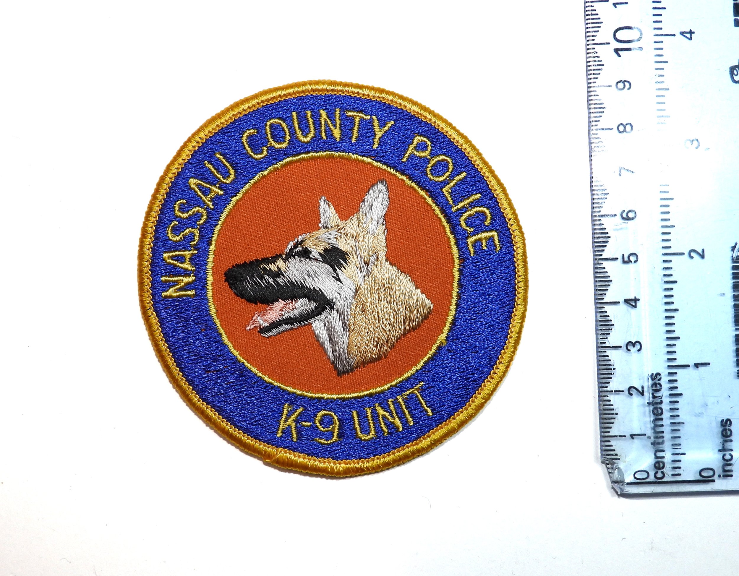 Nassau County Police K-9 Unit Patch. United States. — Outpost9 ...