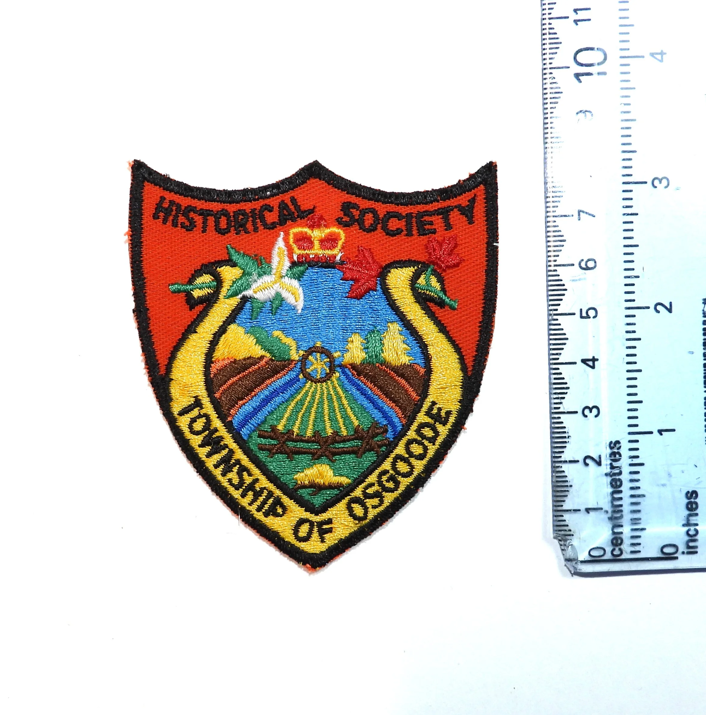 Township of Osgoode Historical Society Patch. Ontario, Canada.