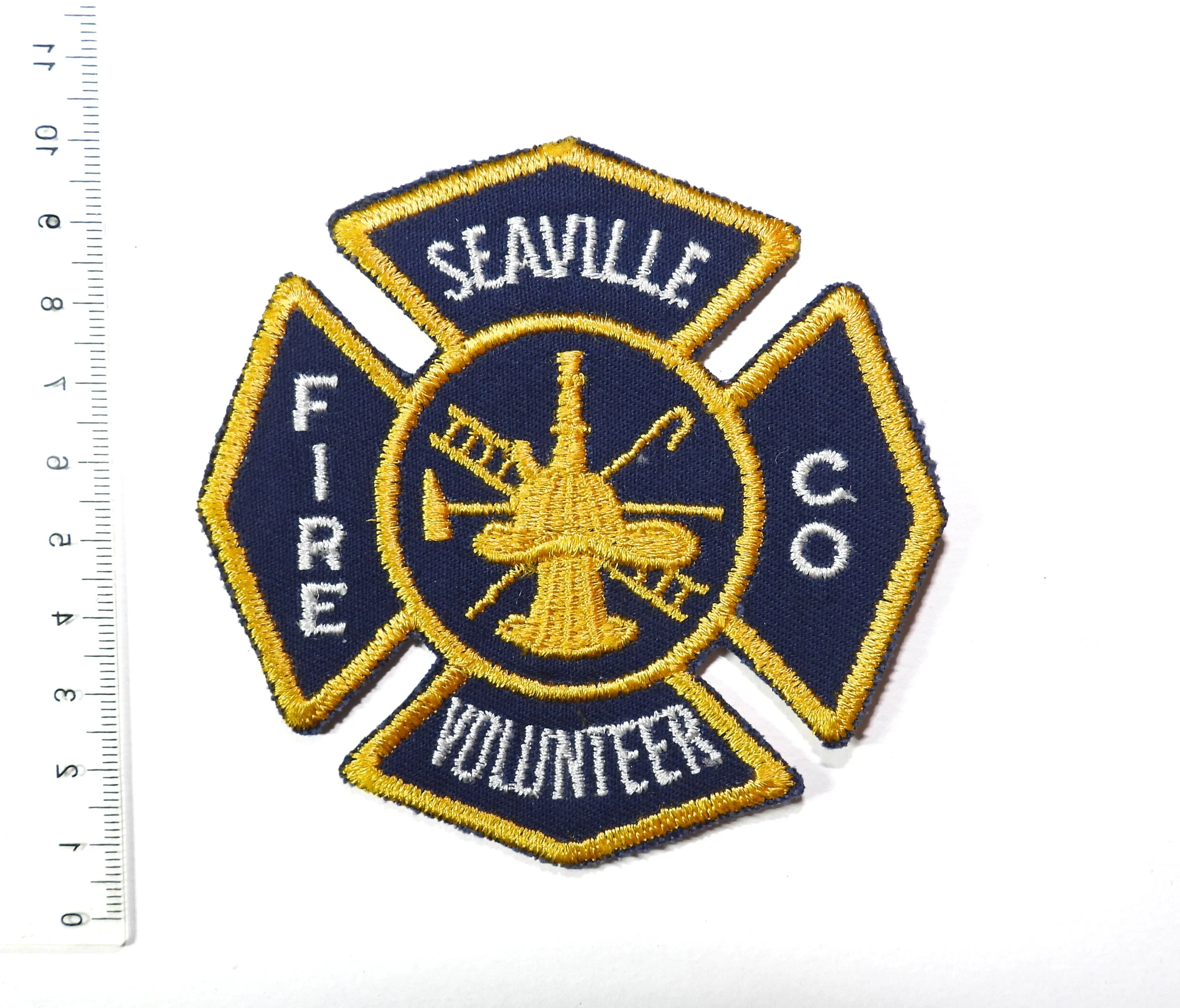 Seaville Volunteer Fire Company Patch. New Jersey, USA.