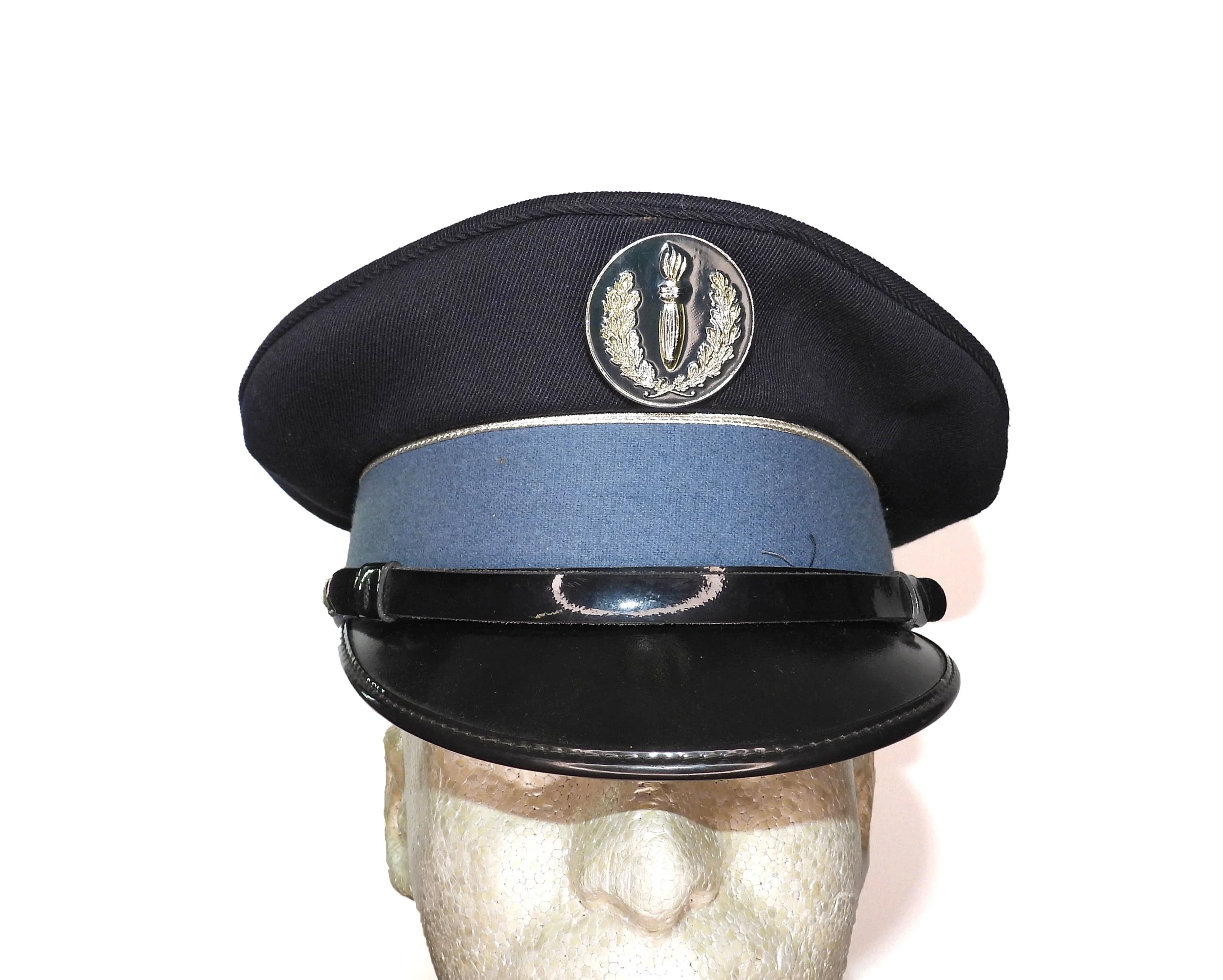 French CRS Riot Police Peaked Cap. France.