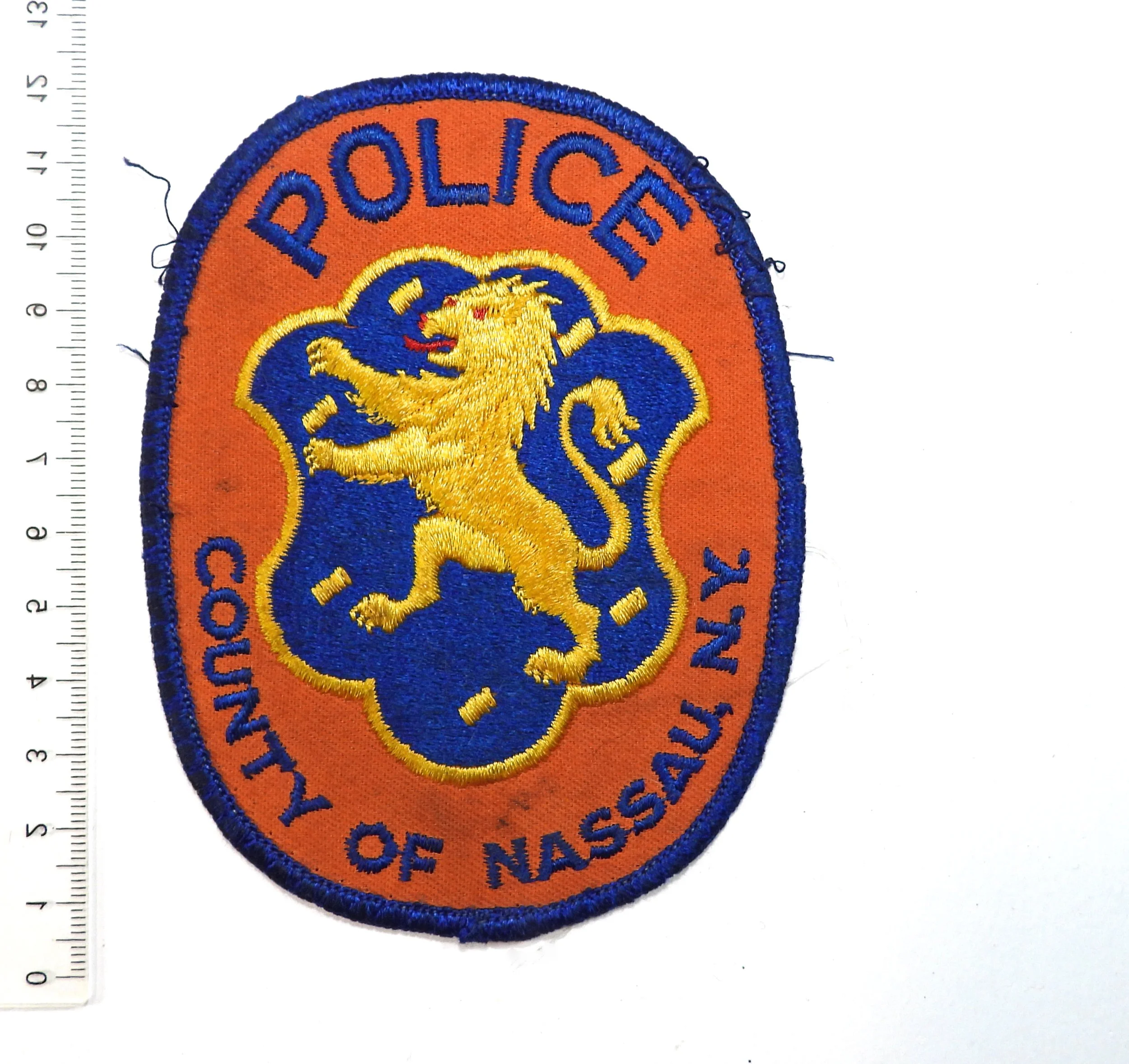 County of Nassau Police (NCPD) Patch. New York, United States.