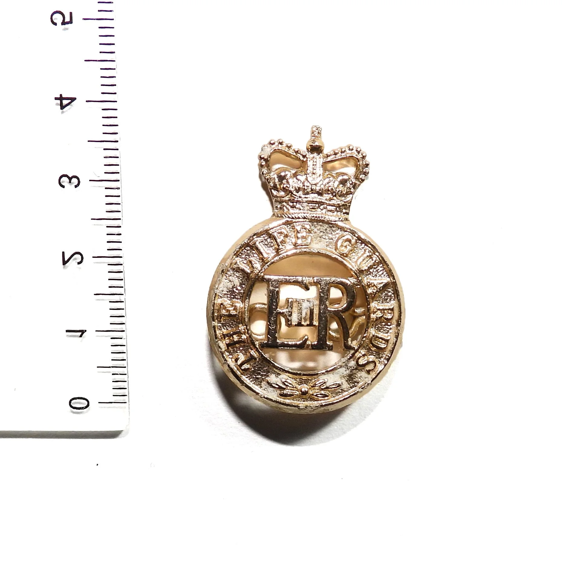 Life Guards Cap Badge. United Kingdom.