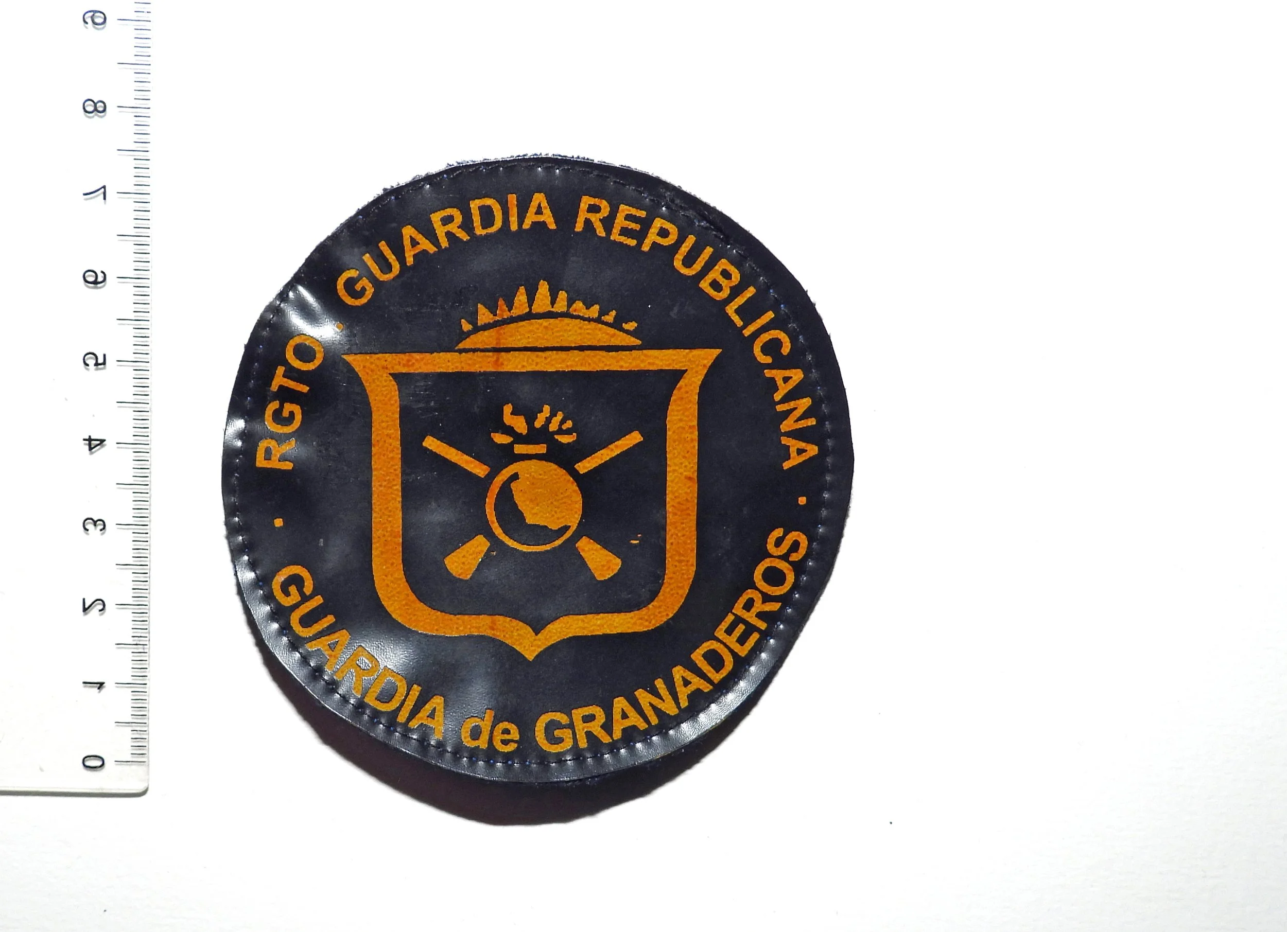 Uruguay Regiment of the Republican Guard - Grenadier Guard Patch. Uruguay Police.