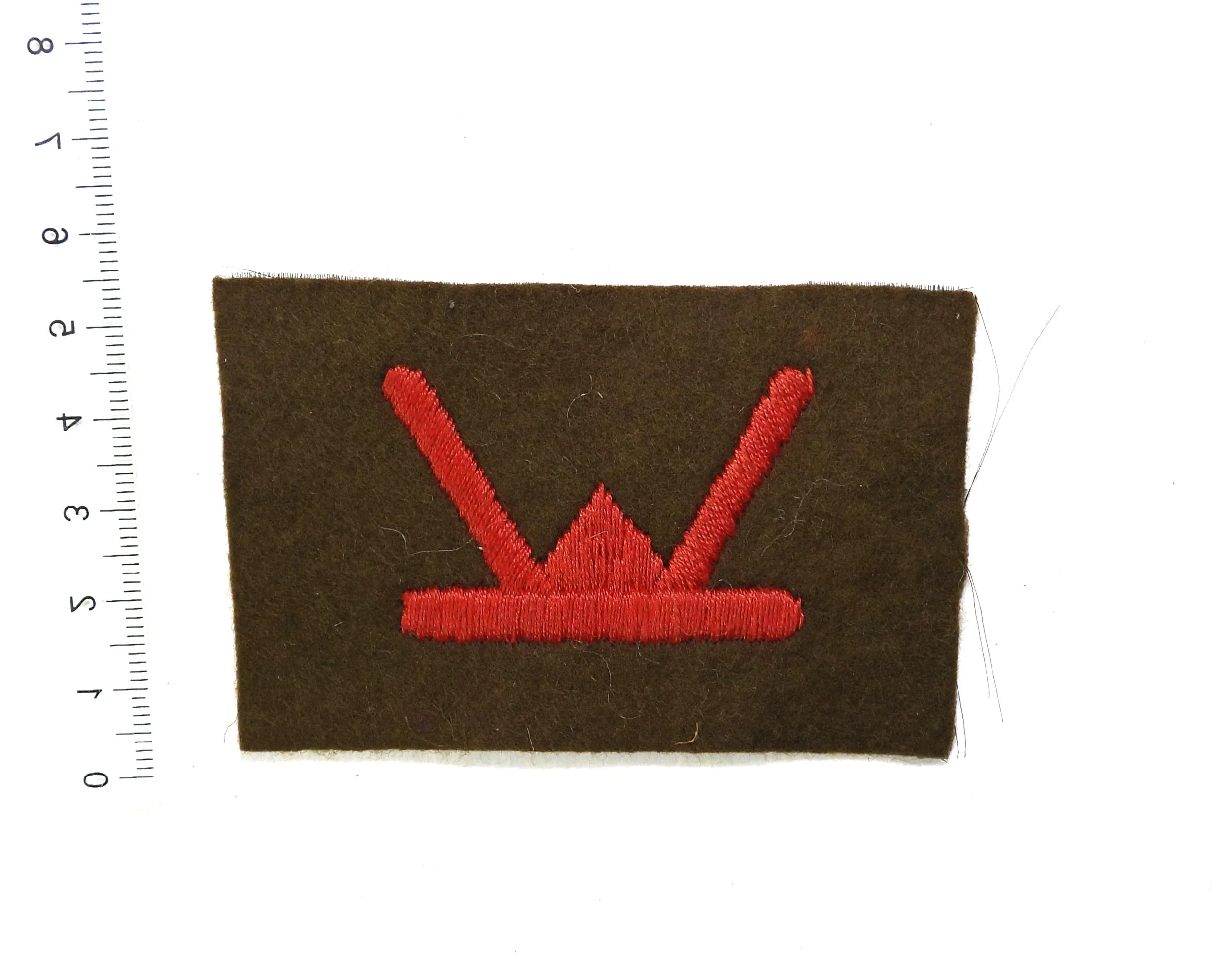 53rd (Welsh) Infantry Division Tactical Recognition Flash. United Kingdom.