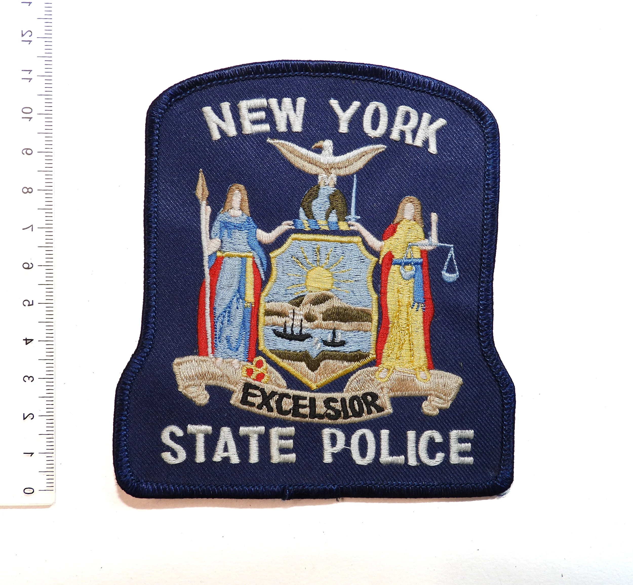 New York State Police Patch. New York, United States.