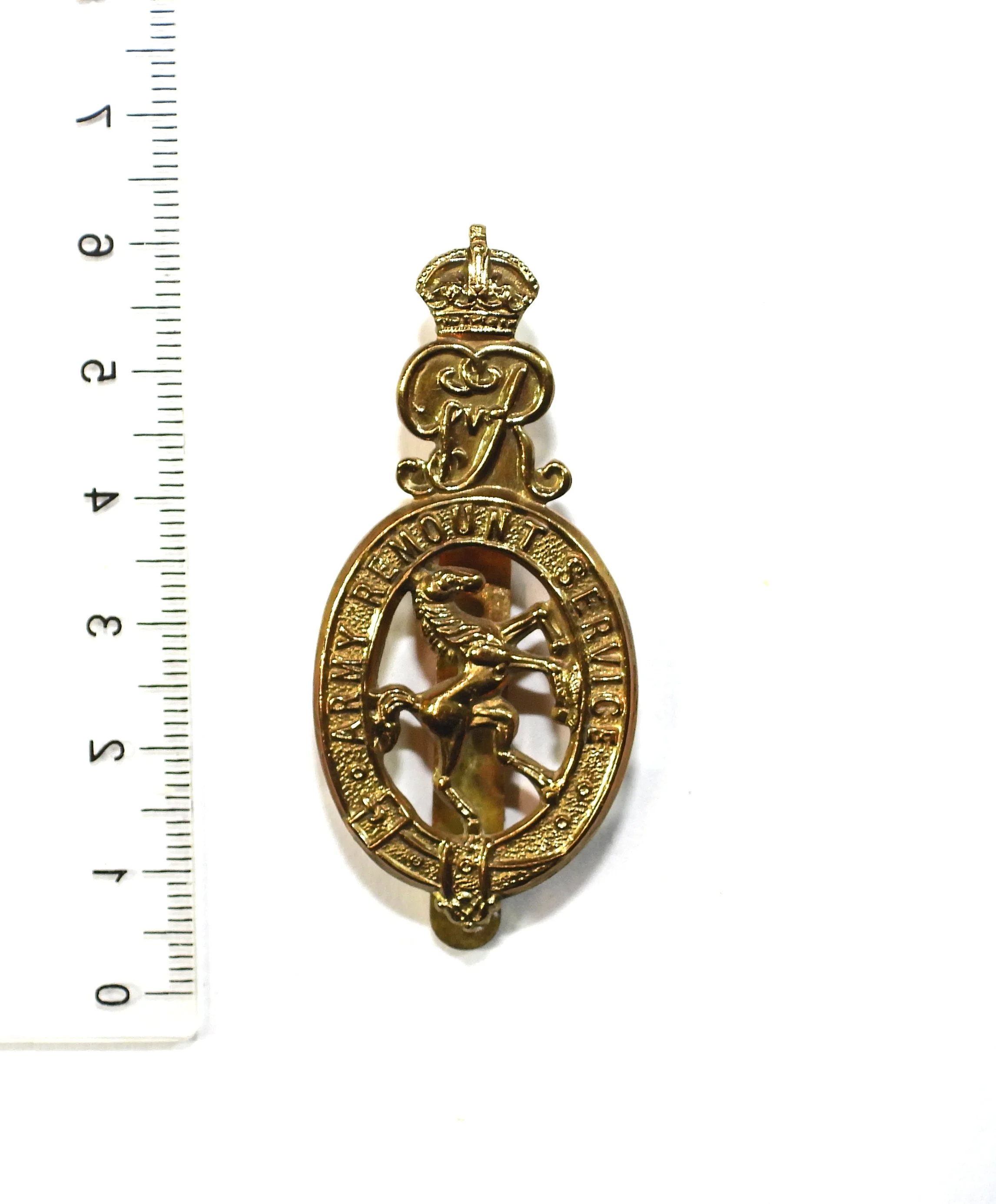 Army Remount Service Cap Badge. United Kingdom.