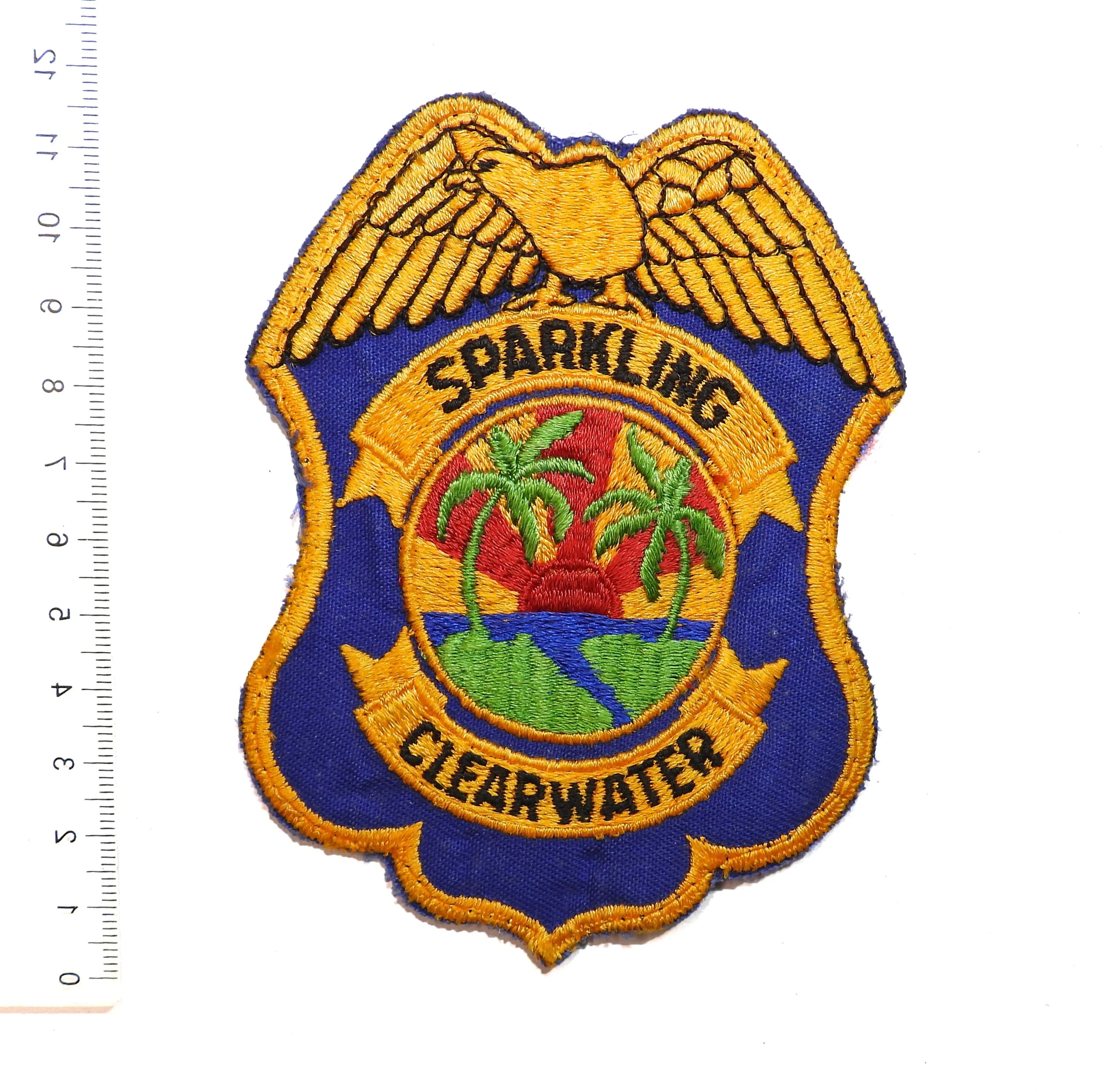 Clearwater Police Patch. Florida, United States.