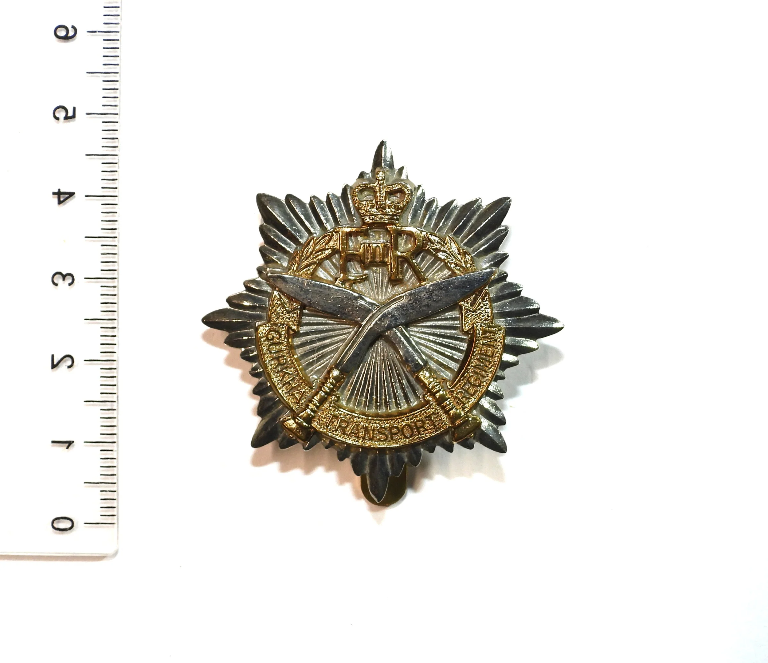 Gurkha Transport Regiment Cap Badge. United Kingdom.