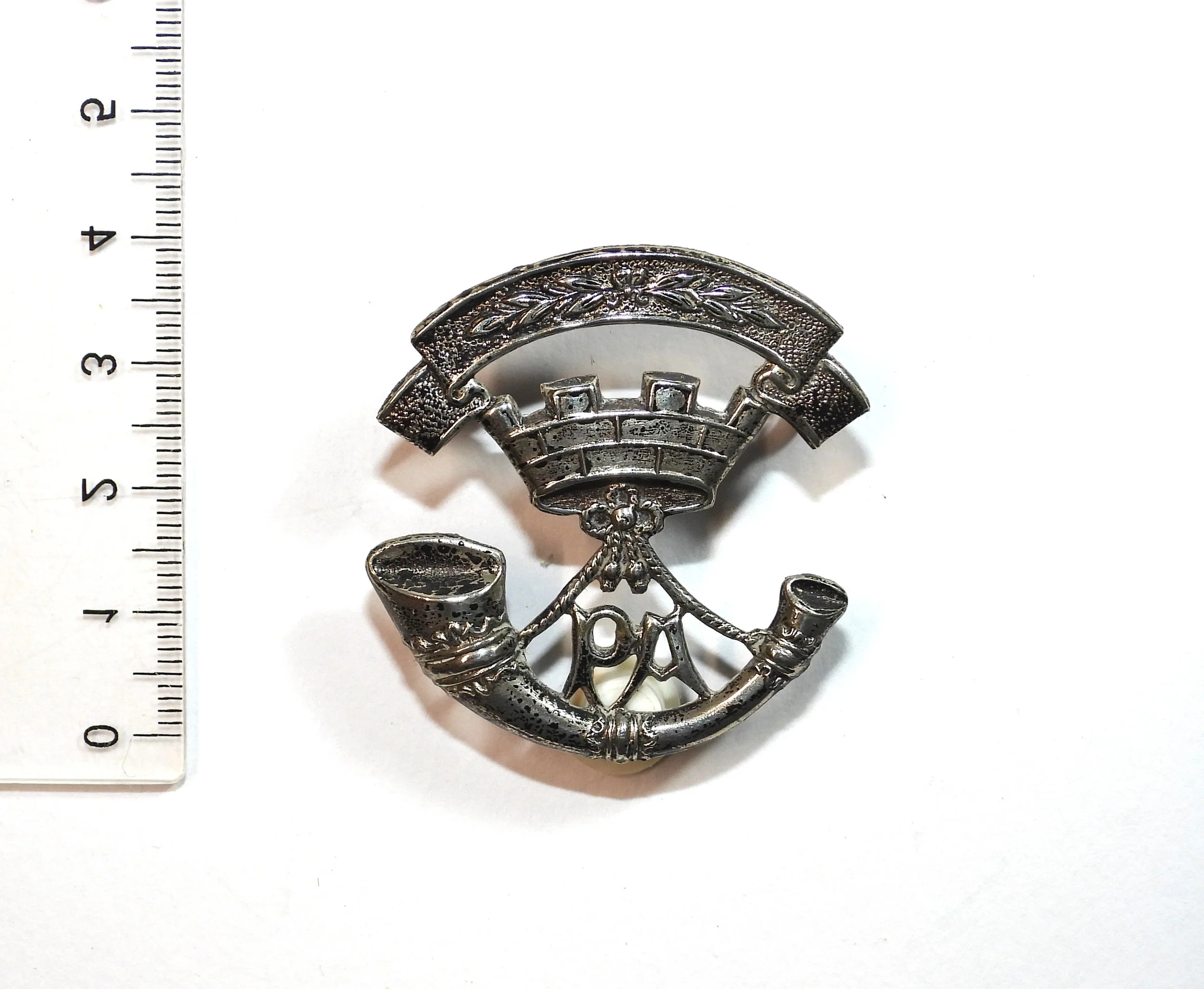 Somerset Light Infantry (Prince Albert's) 3rd (Militia) Battalion Cap Badge. United Kingdom.