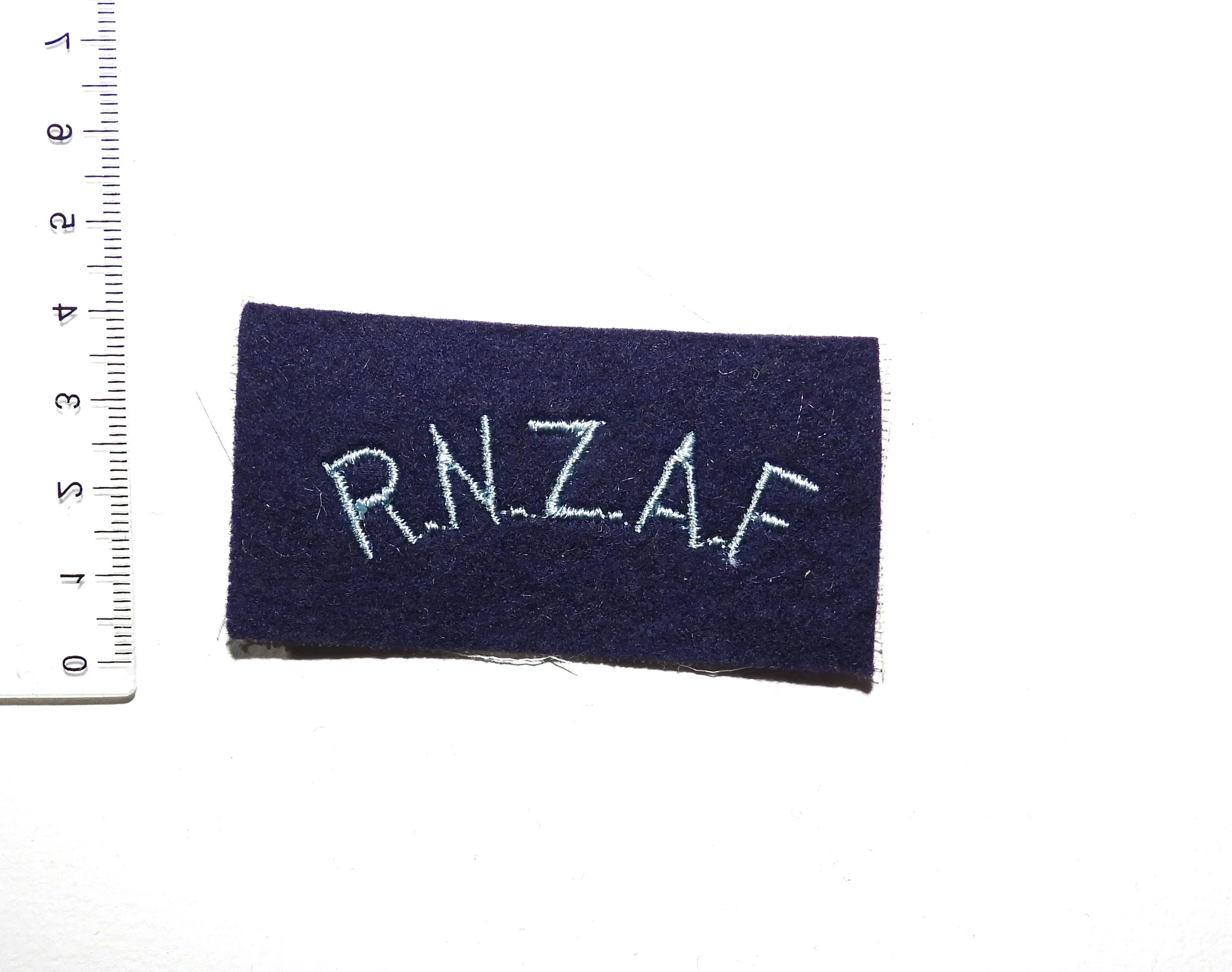 WW2 Royal New Zealand Air Force Nationality Shoulder Title. New Zealand.