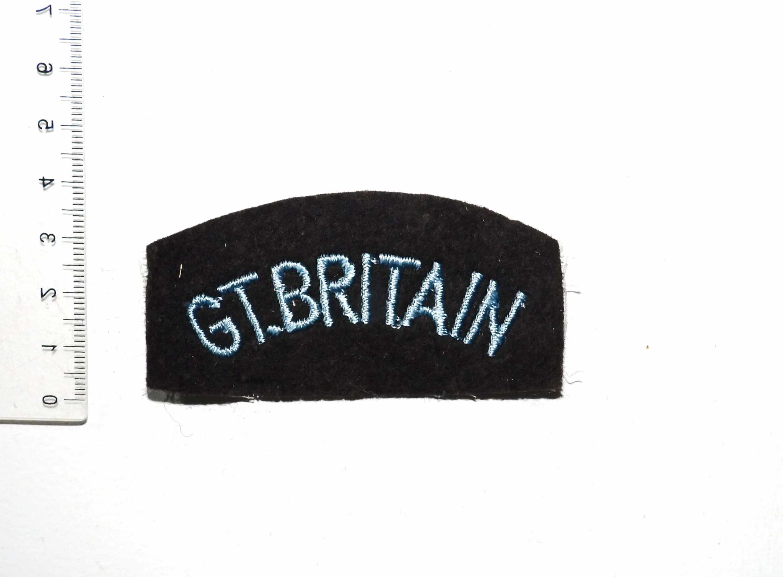 WW2 Great Britain Royal Air Force Nationality Shoulder Title. United Kingdom.