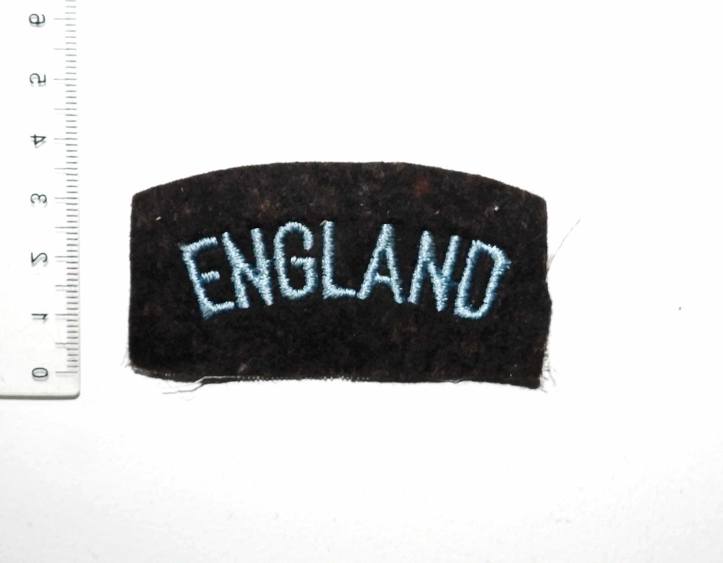 WW2 England Royal Air Force Nationality Shoulder Title. United Kingdom.