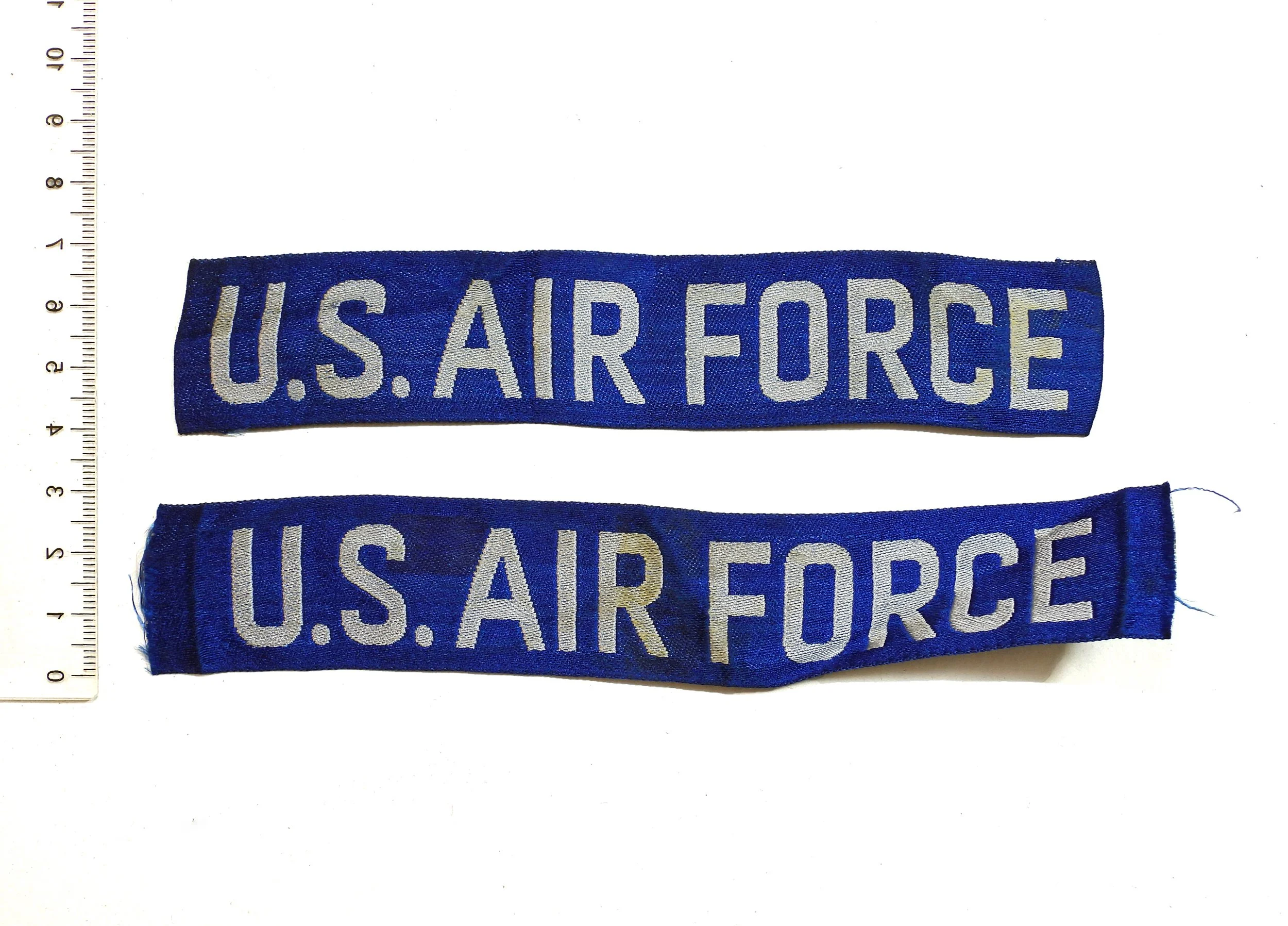 United States Air Force U.S. AIR FORCE Branch Tapes. Pair.