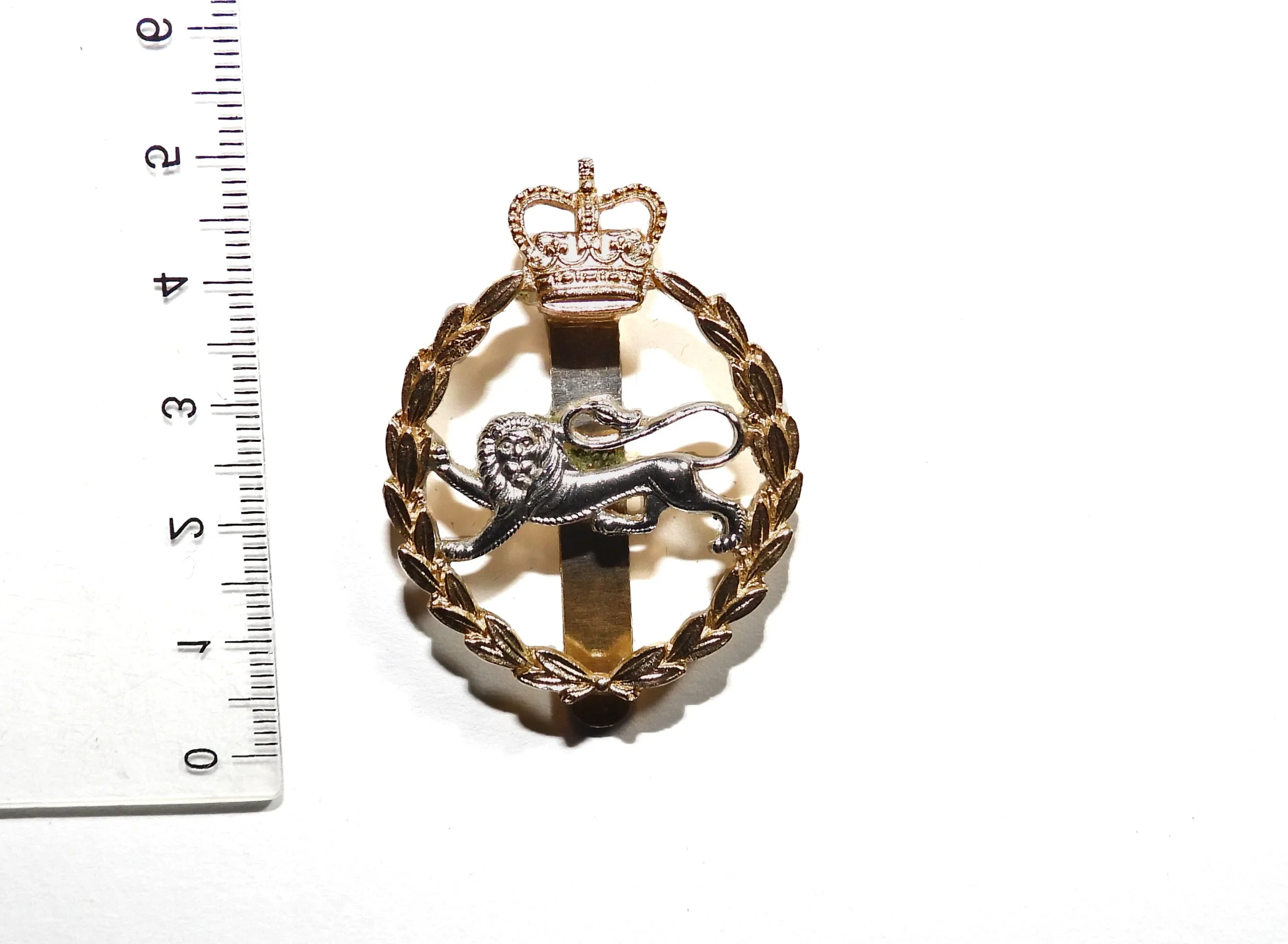 King's Own Royal Border Regiment Cap Badge. United Kingdom.