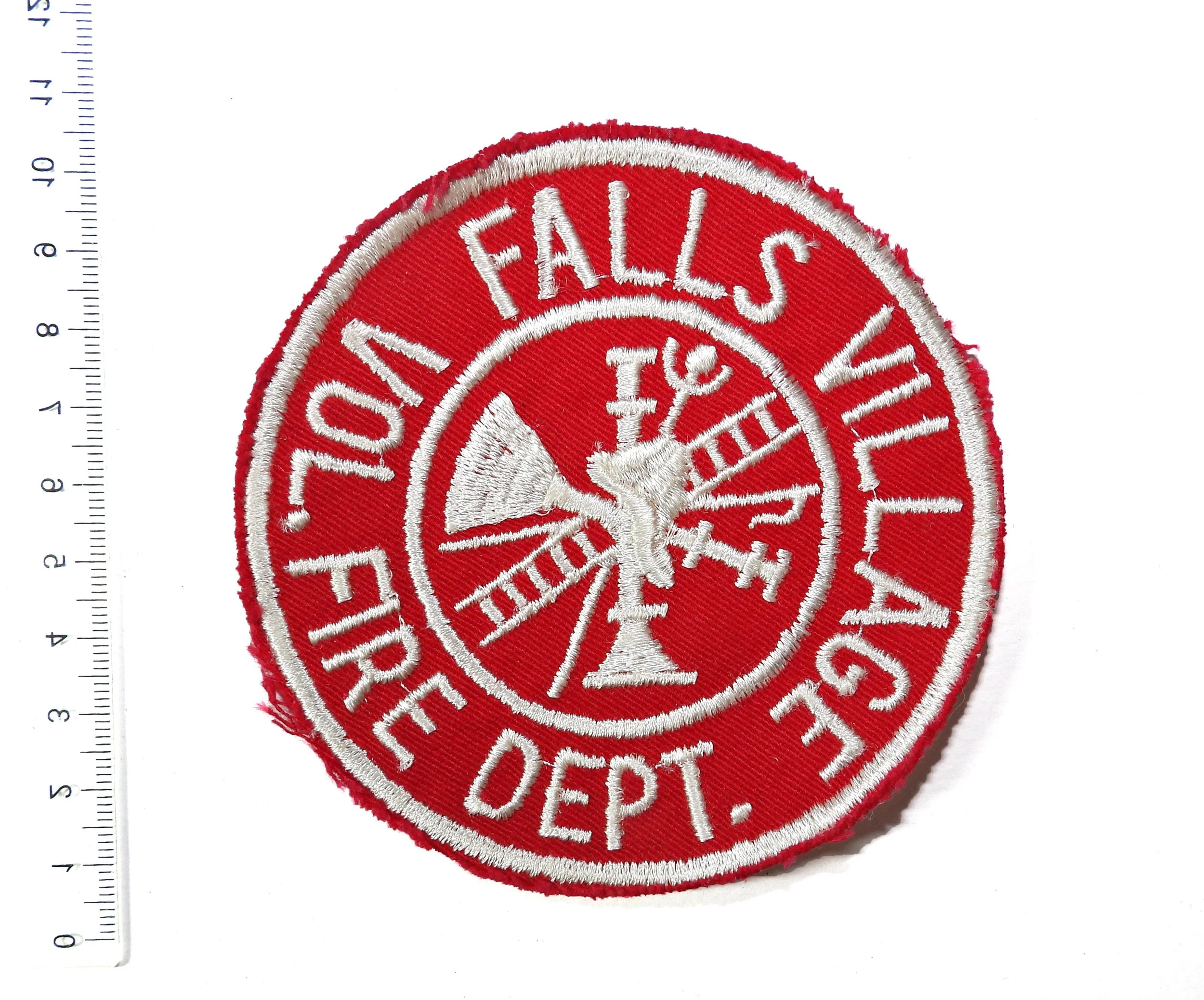 Falls Village Volunteer Fire Department Patch. Connecticut, USA.