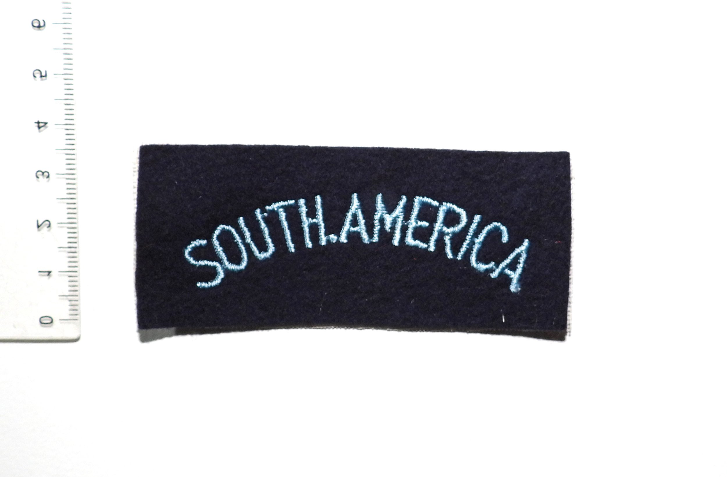 WW2 South America Royal Air Force Nationality Shoulder Title.