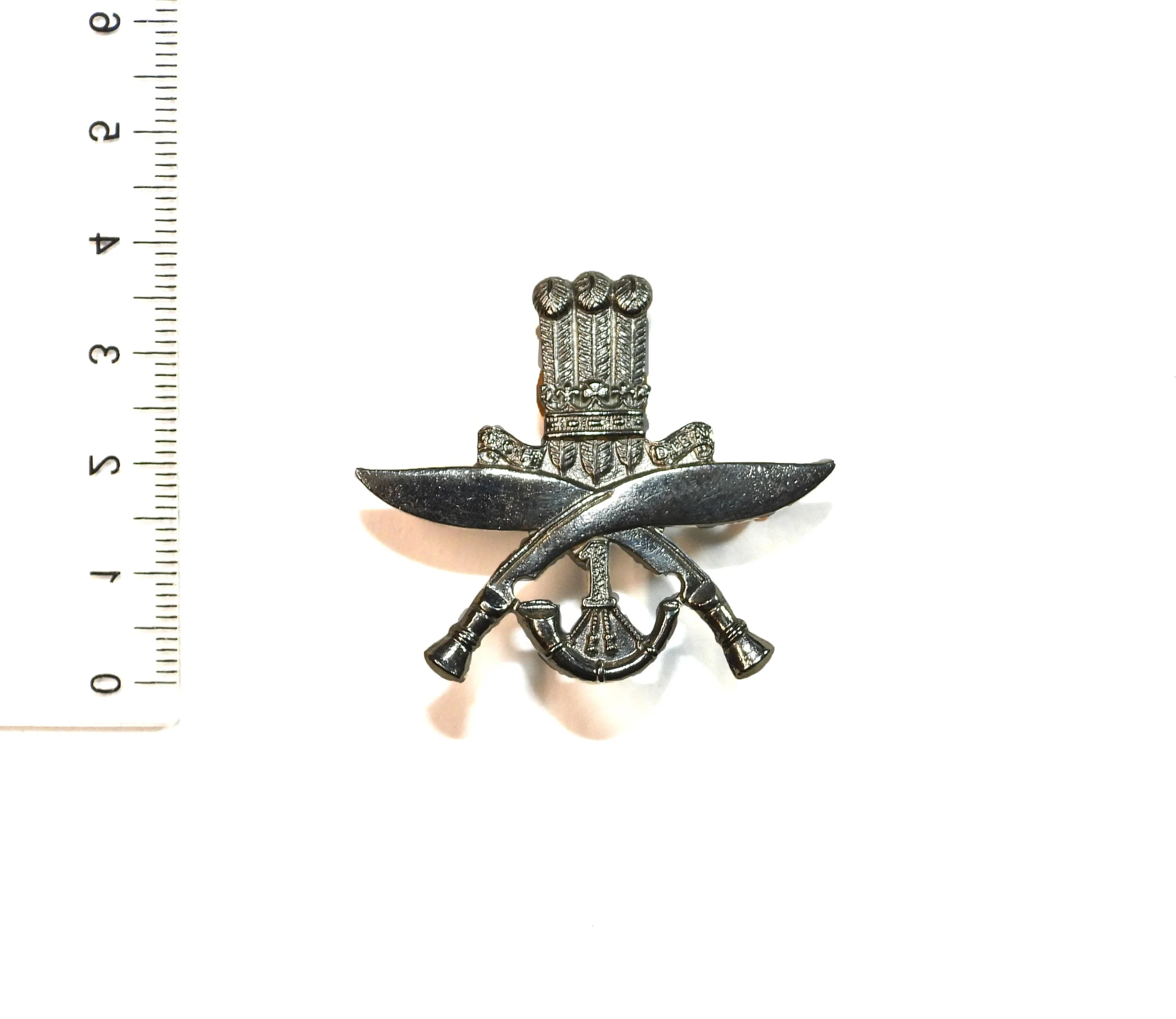 1st King George's Own Gurkha Rifles (The Malaun Regiment) Cap Badge. United Kingdom.