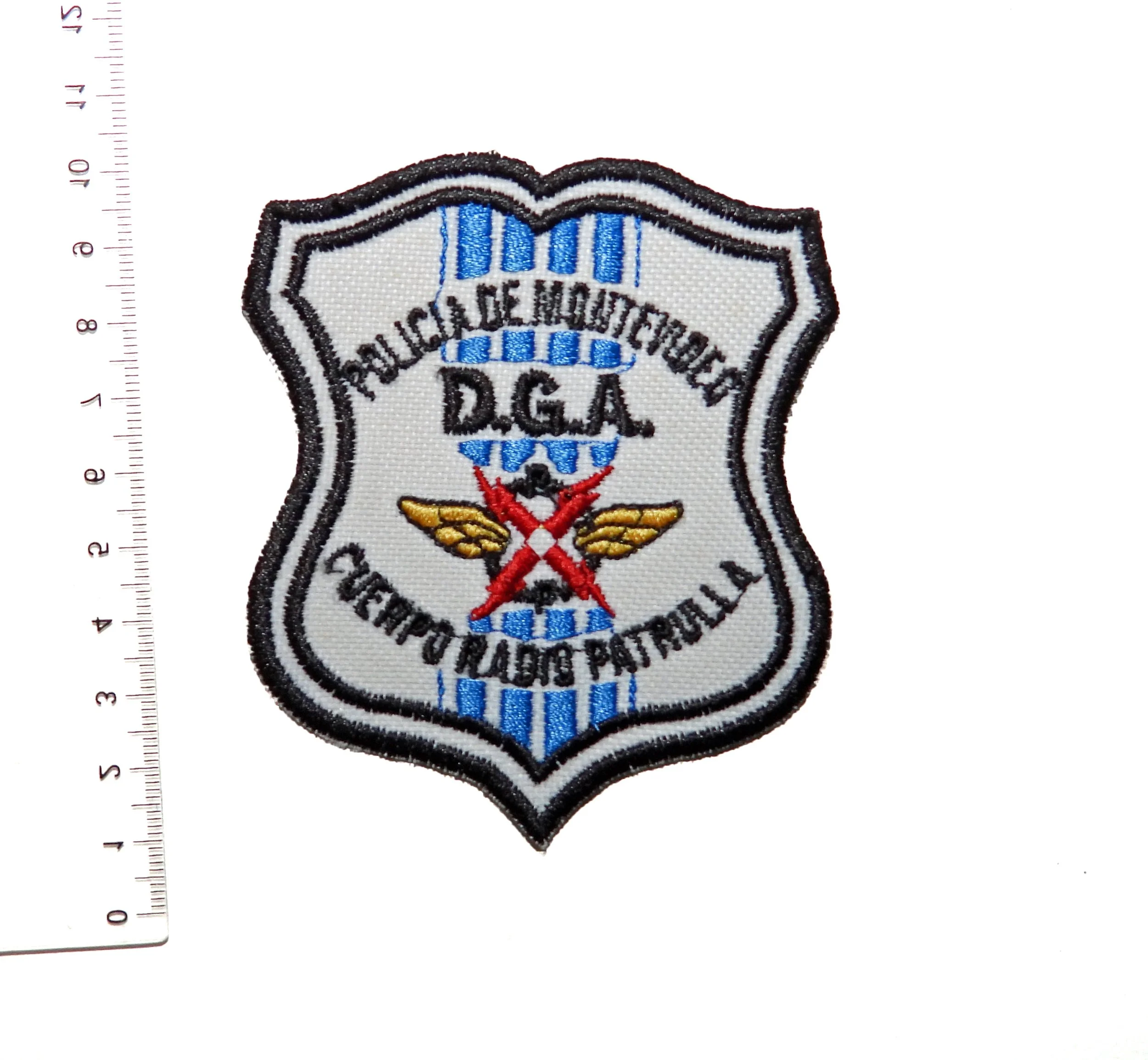 Montevideo Police Radio Patrol Corps Patch. Uruguay Police.