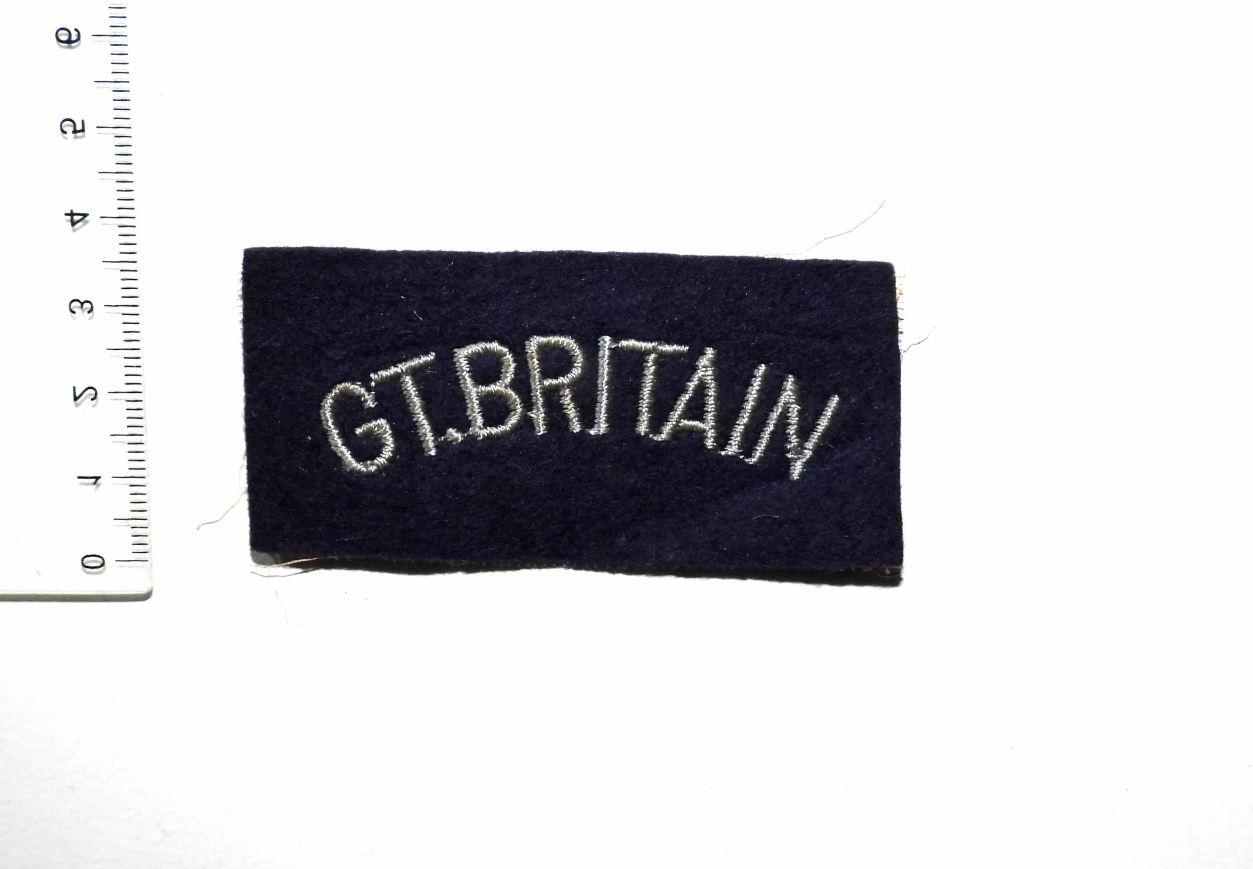 WW2 Great Britain Royal Air Force Nationality Shoulder Title. United Kingdom.