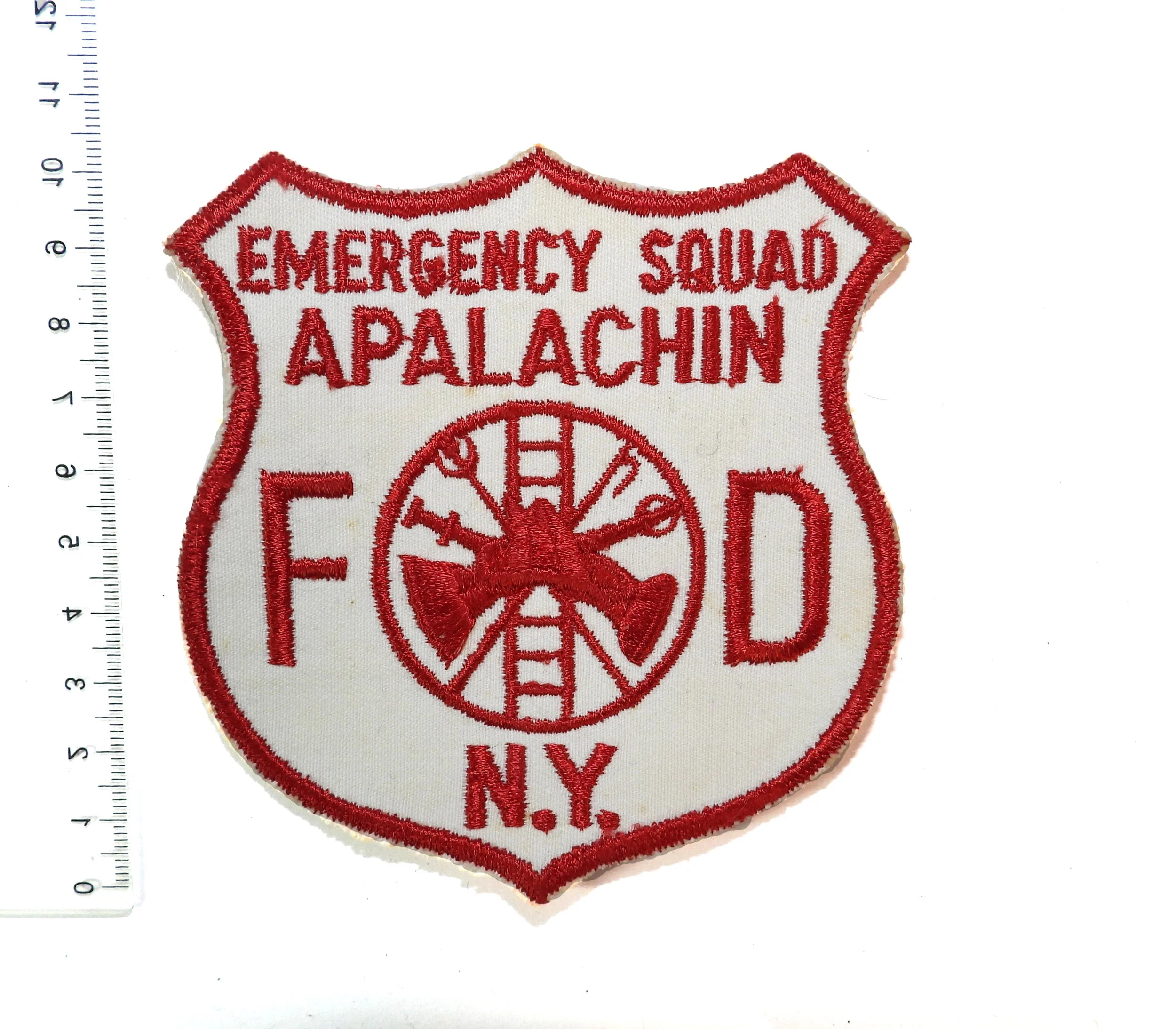 Apalachin Fire Department Emergency Squad Patch. New York, USA.