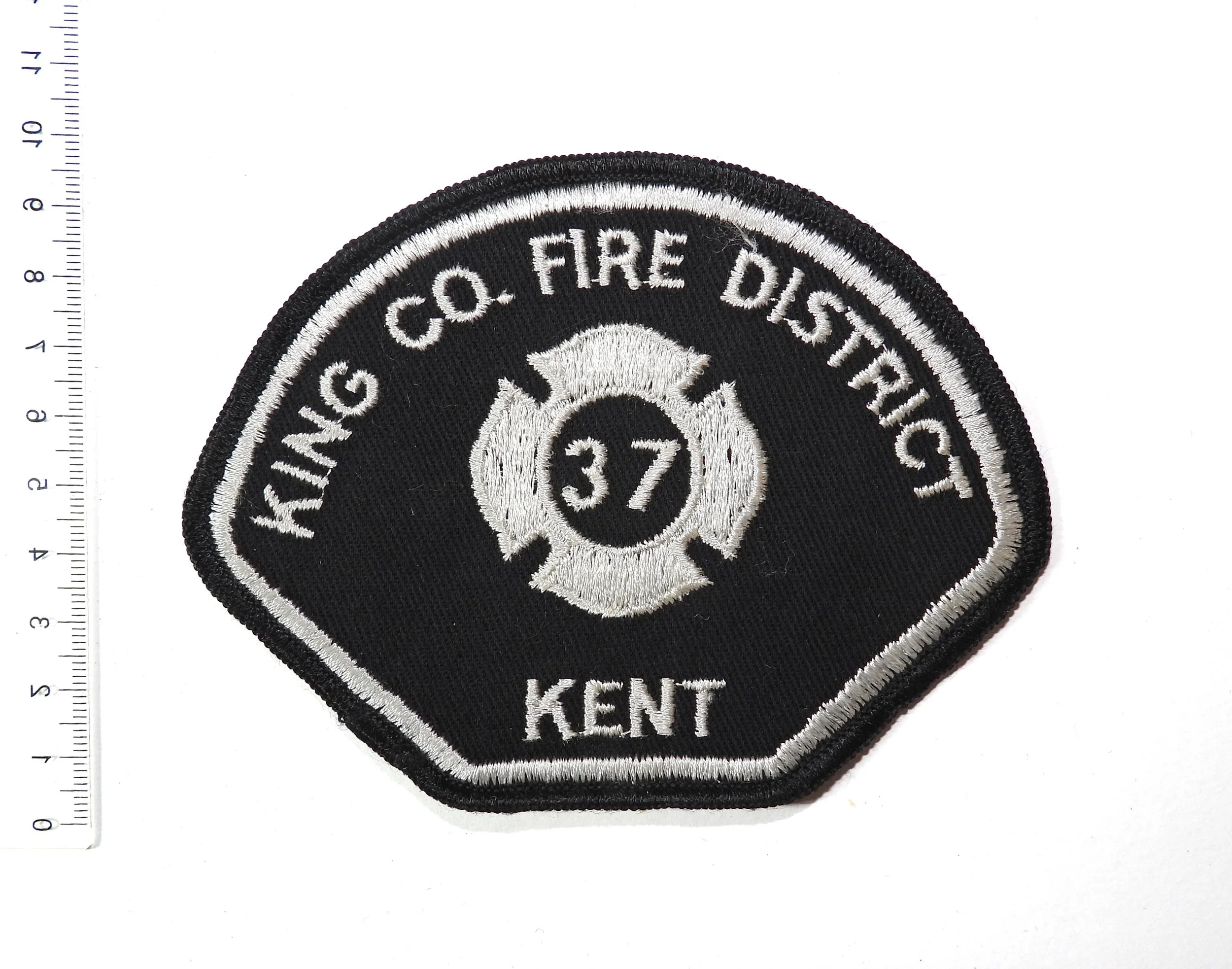 King County Fire District No. 37 Kent Patch. Washington, USA.