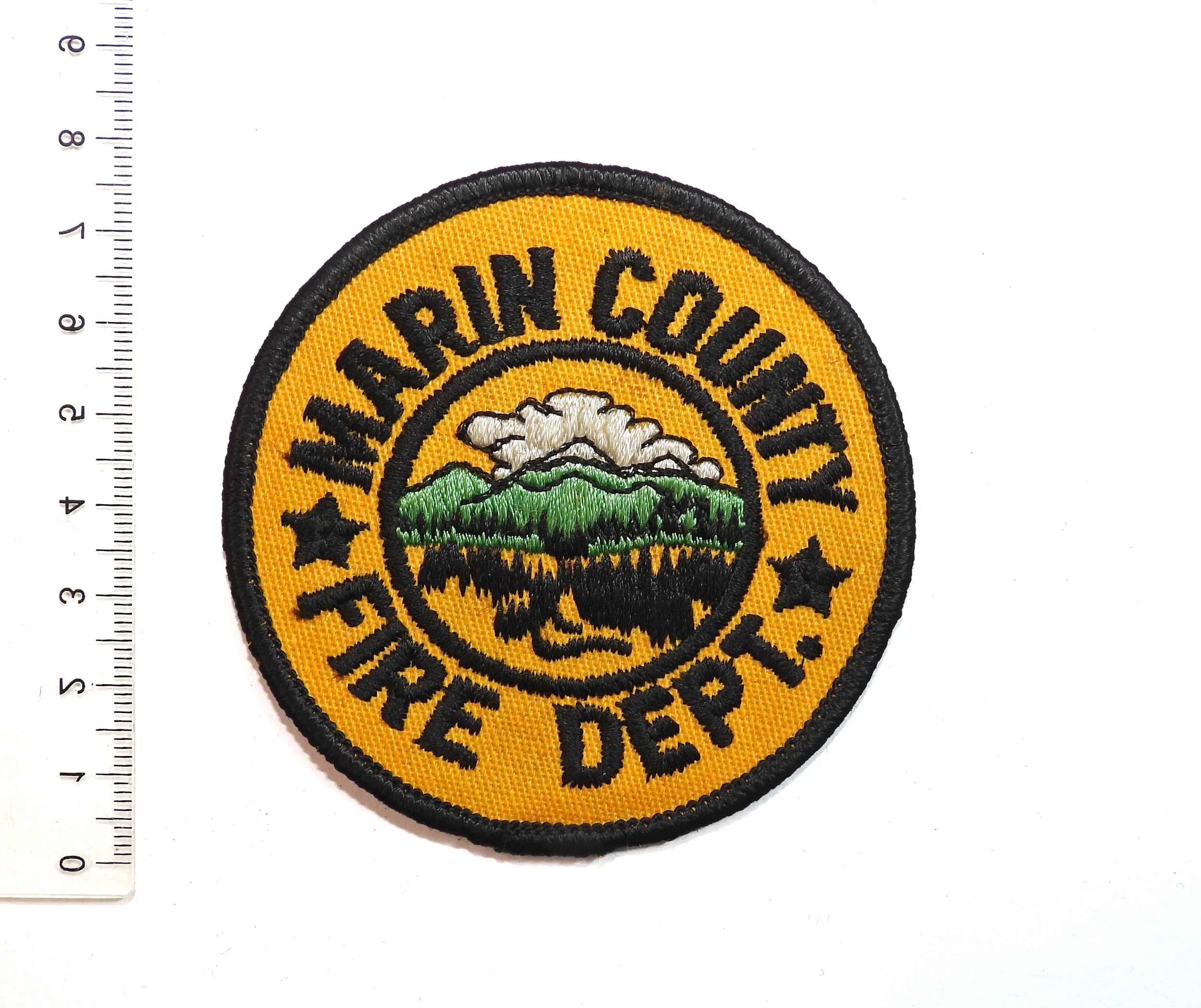 Marin County Fire Department (MCFD) Patch. California, United States.