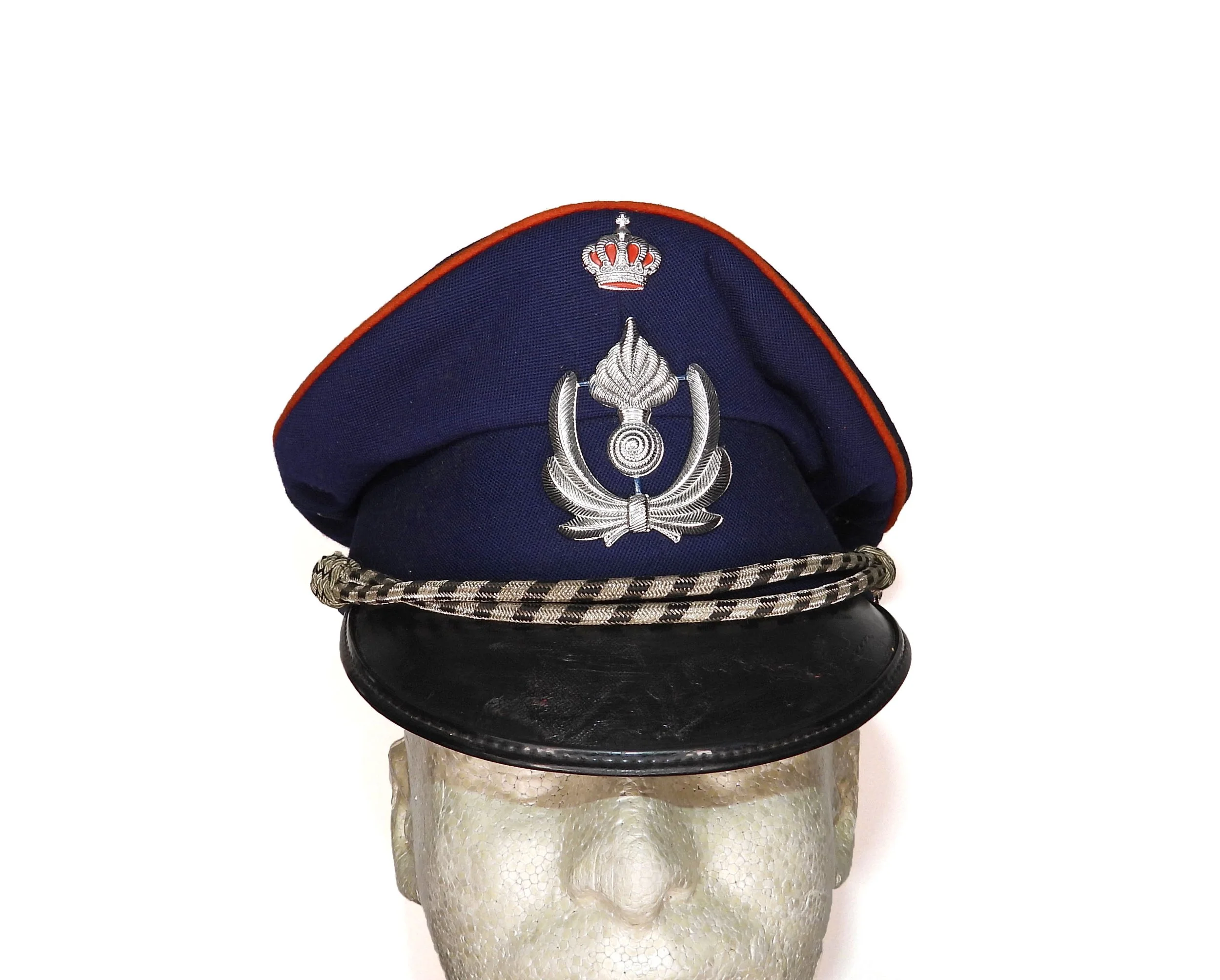 Belgian Gendarmerie (Police) Peaked Cap. Belgium.