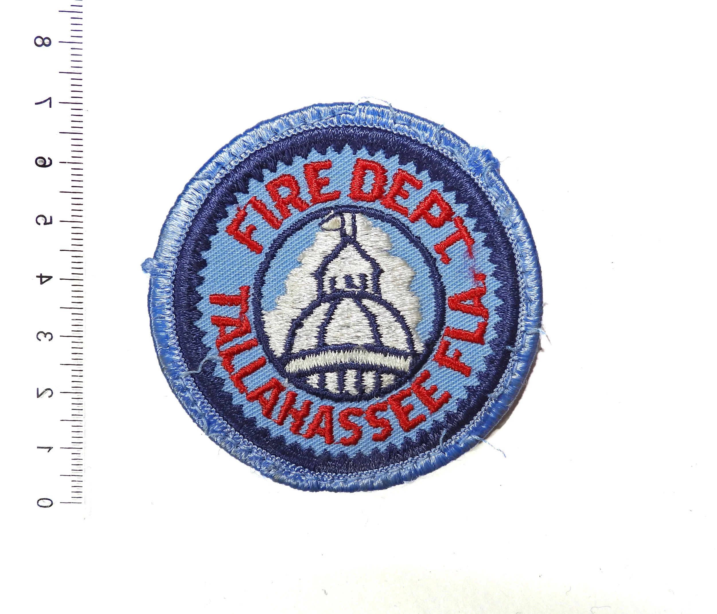 Tallahassee Fire Department Patch. Florida, USA.