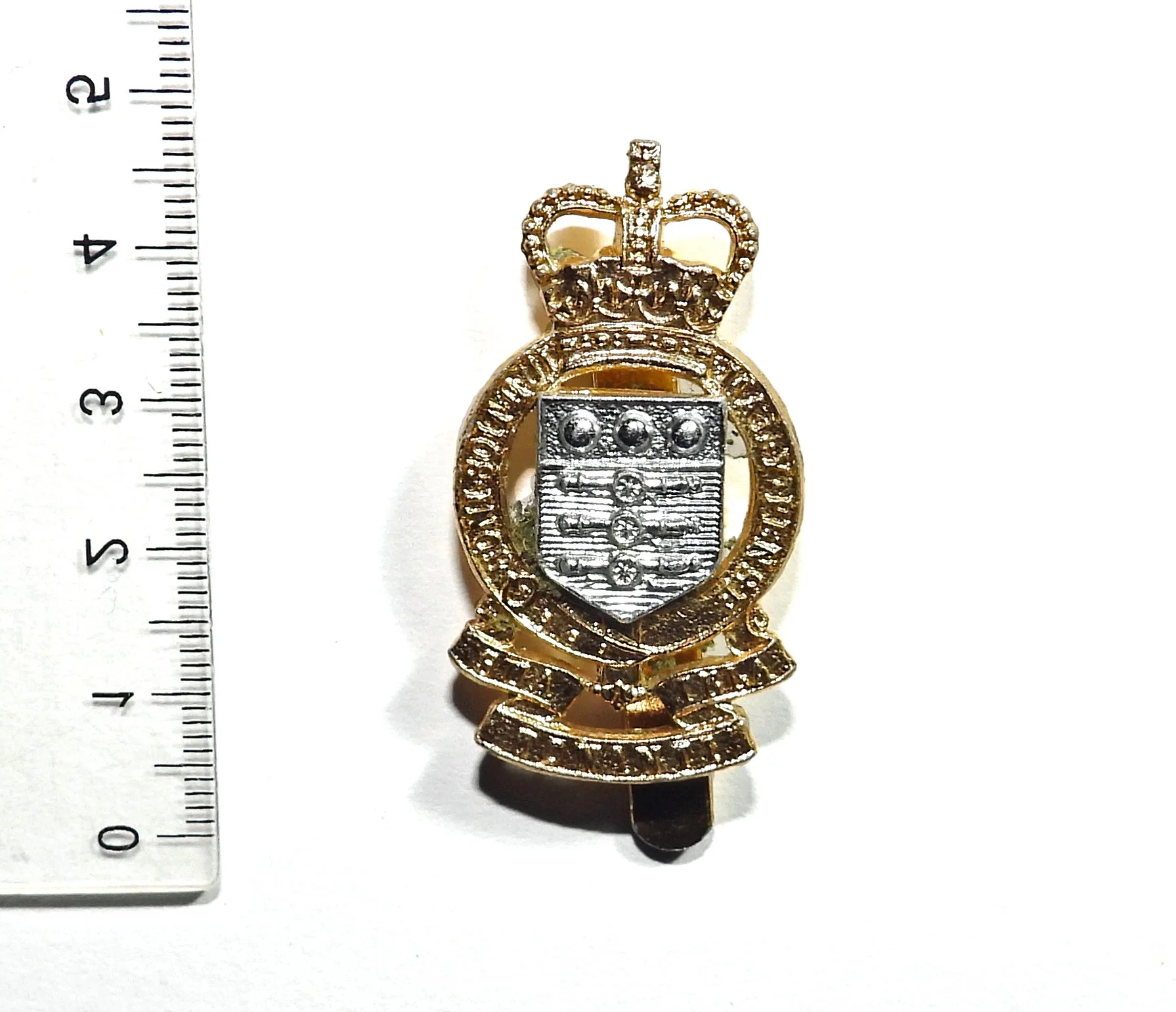 Royal Army Ordnance Corps Cap Badge. United Kingdom.