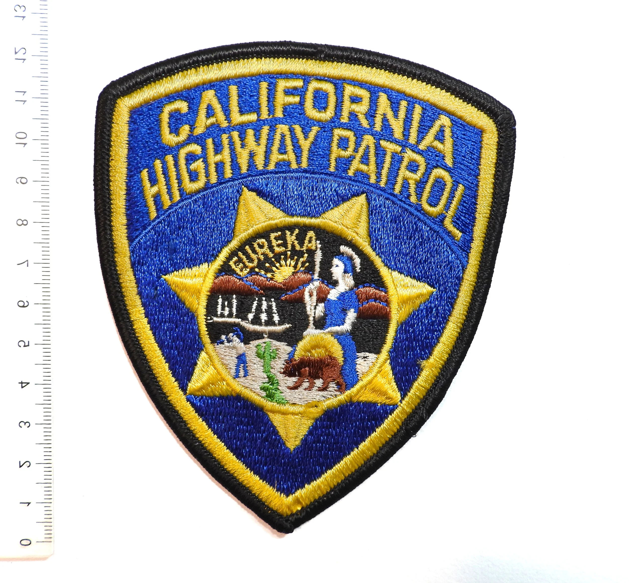 California Highway Patrol Patch. California, United States.