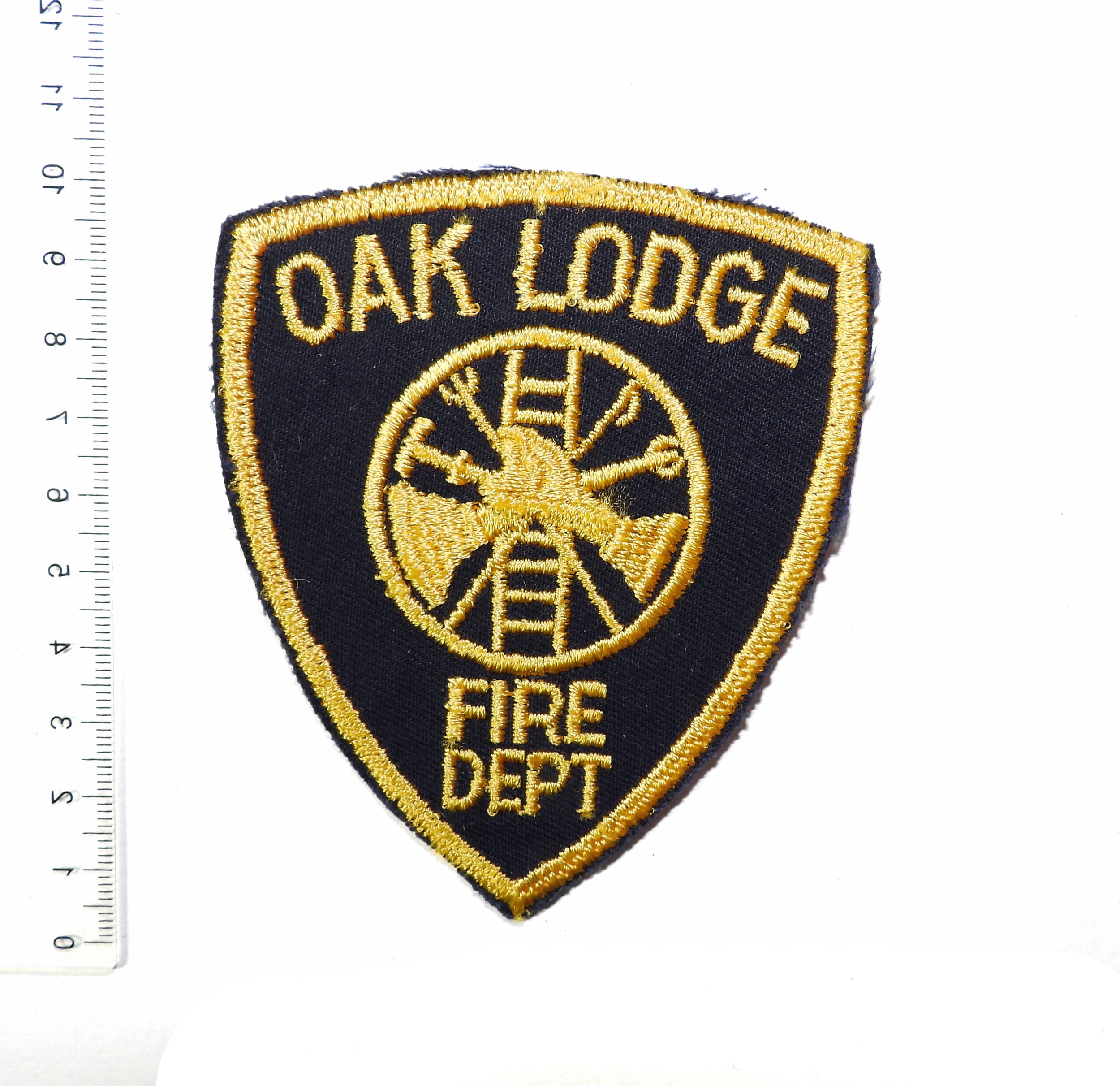 Oak Lodge Fire Department Patch. Oregon, USA.