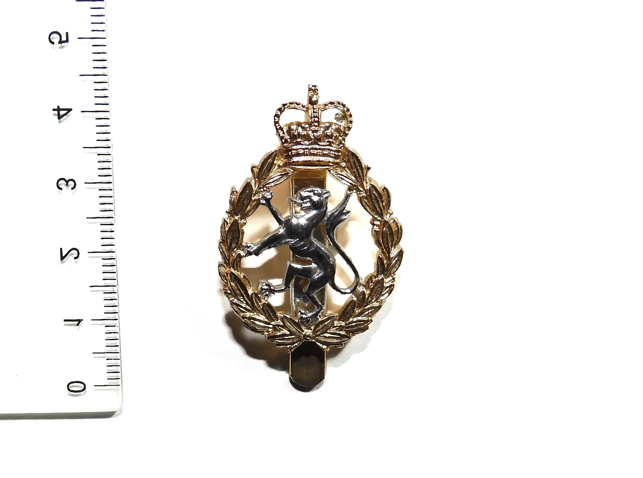Women's Royal Army Corps Cap Badge. United Kingdom.