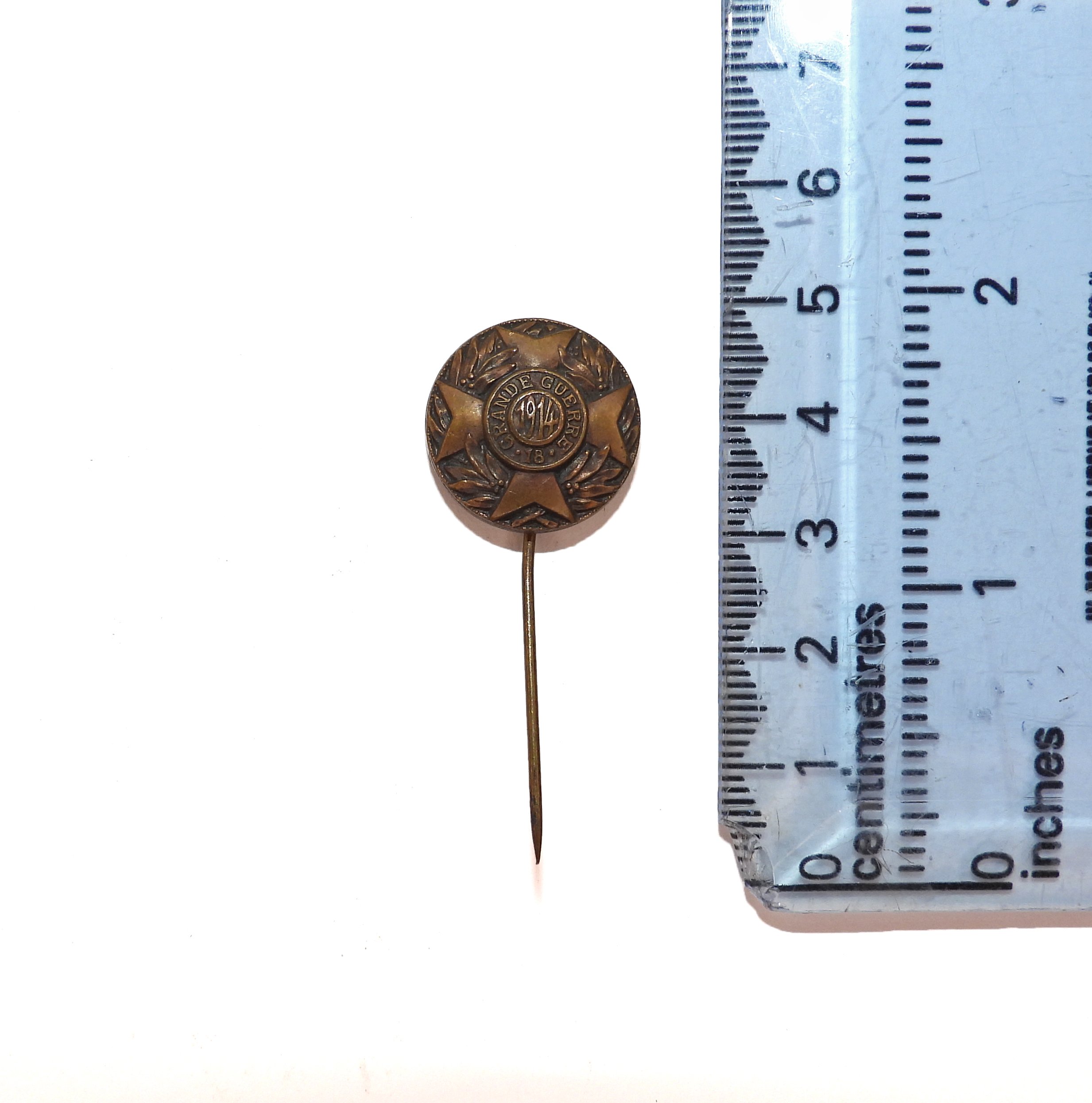 French World War One 1914 - 18 Tie Pin. — Outpost9 - Military, Police ...
