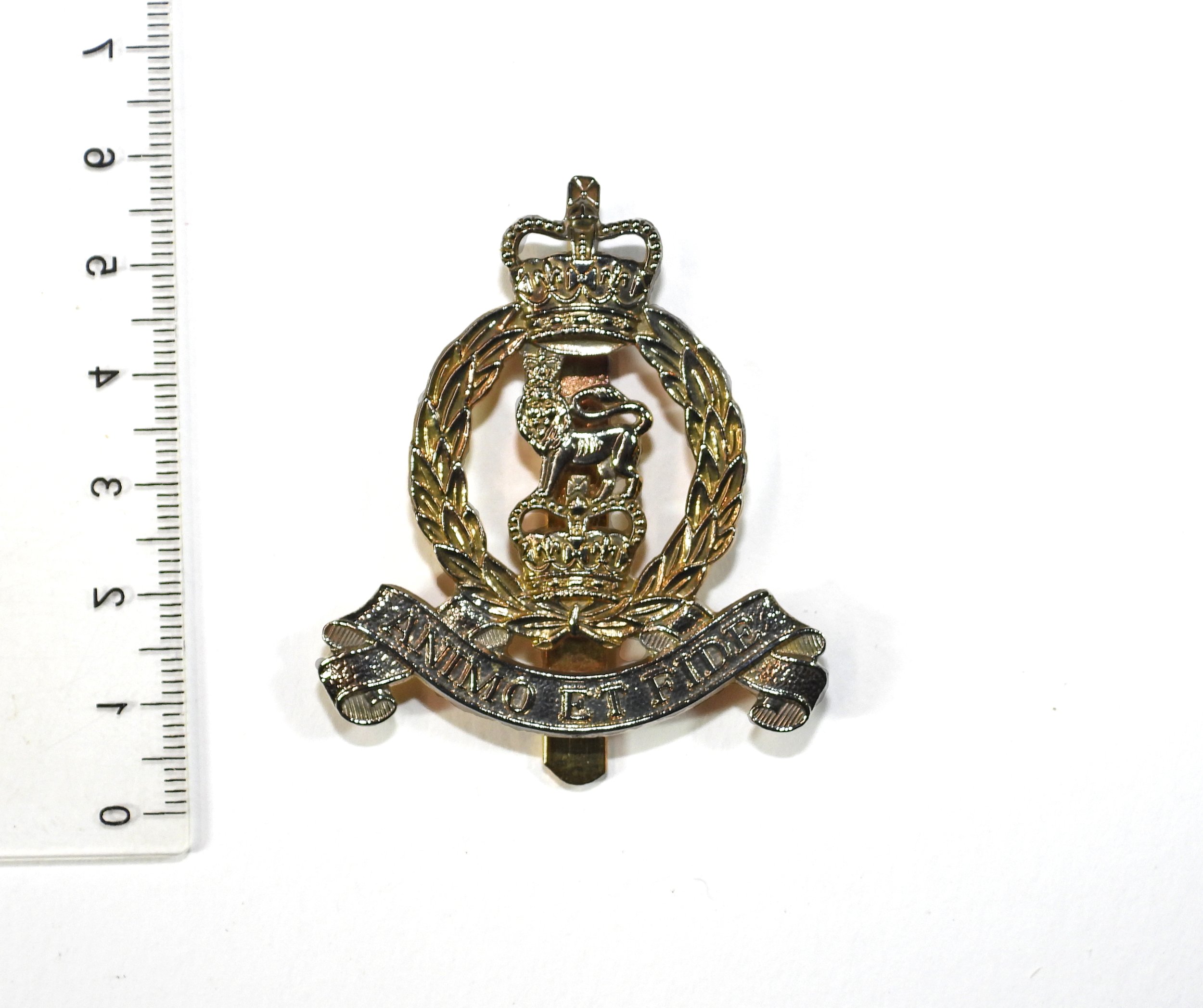 Adjutant General's Corps Cap Badge. British Army, United Kingdom.