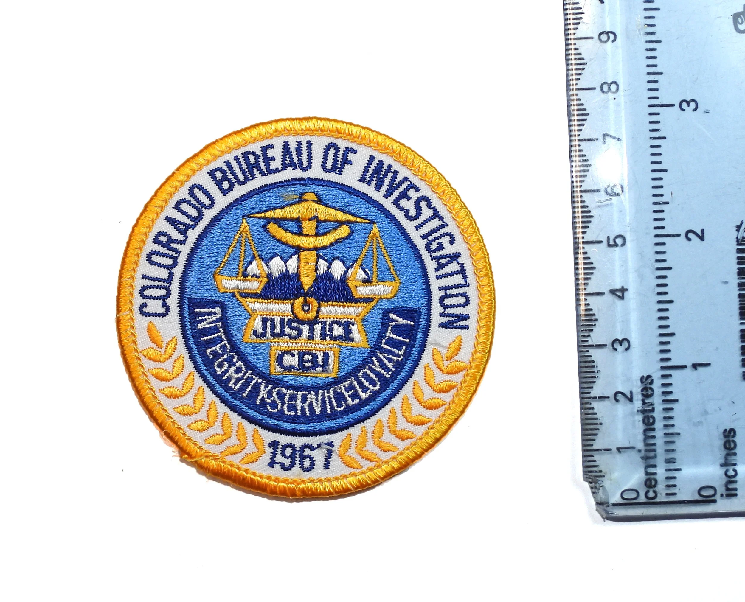 Colorado Bureau of Investigation Patch. United States.