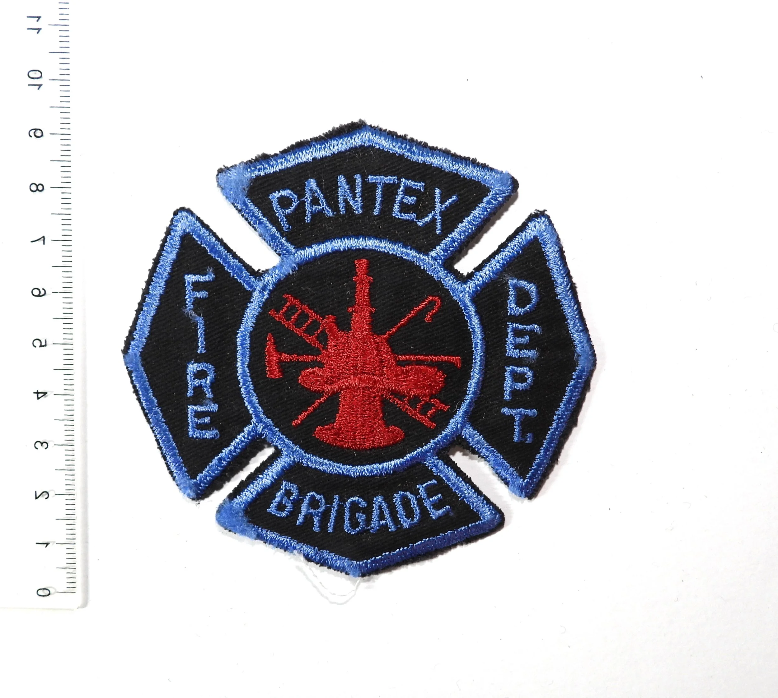 Kent Fire Service Rank Slides and Wye Village Breast Patch. United ...