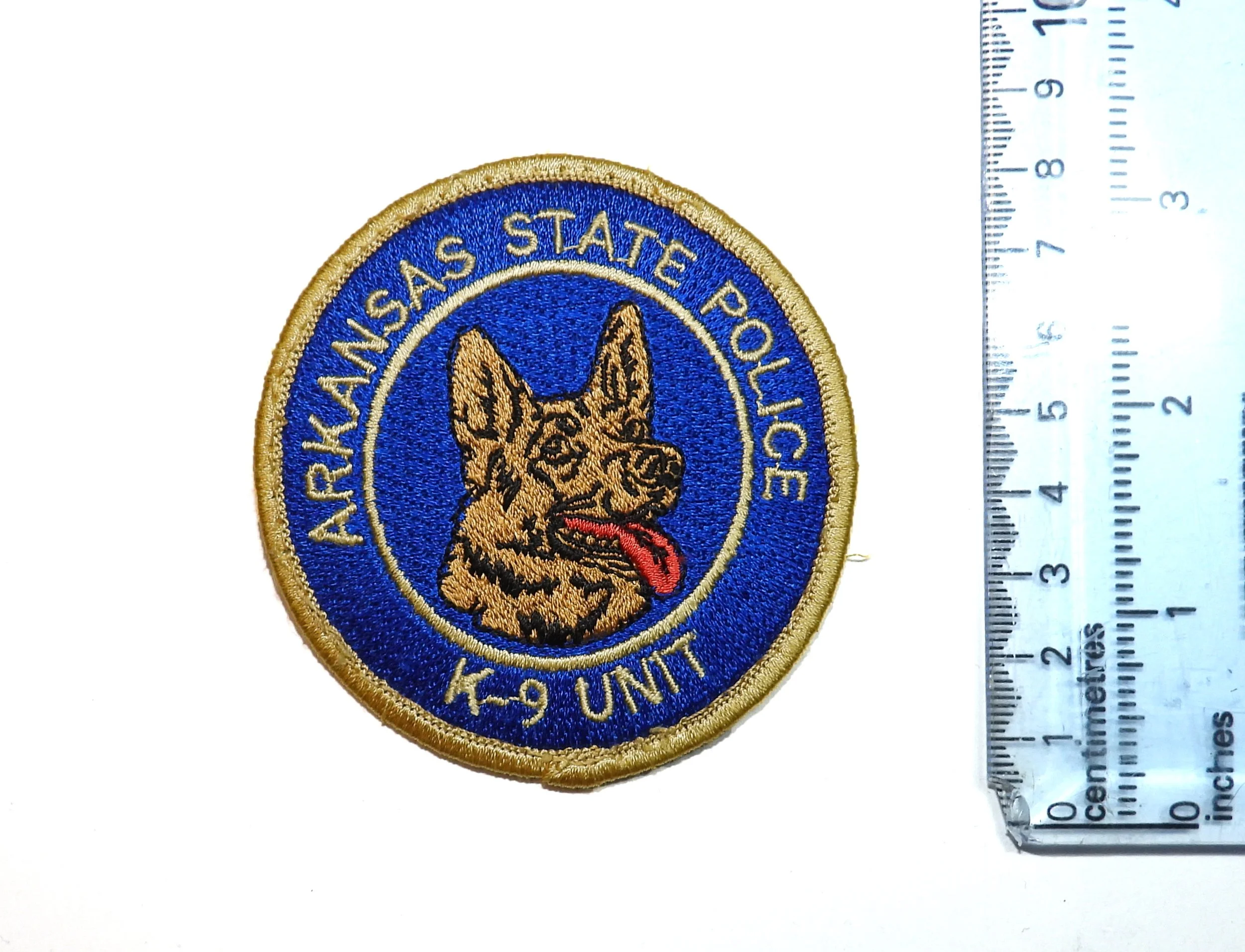 Arkansas State Police K-9 Unit Patch. United States.