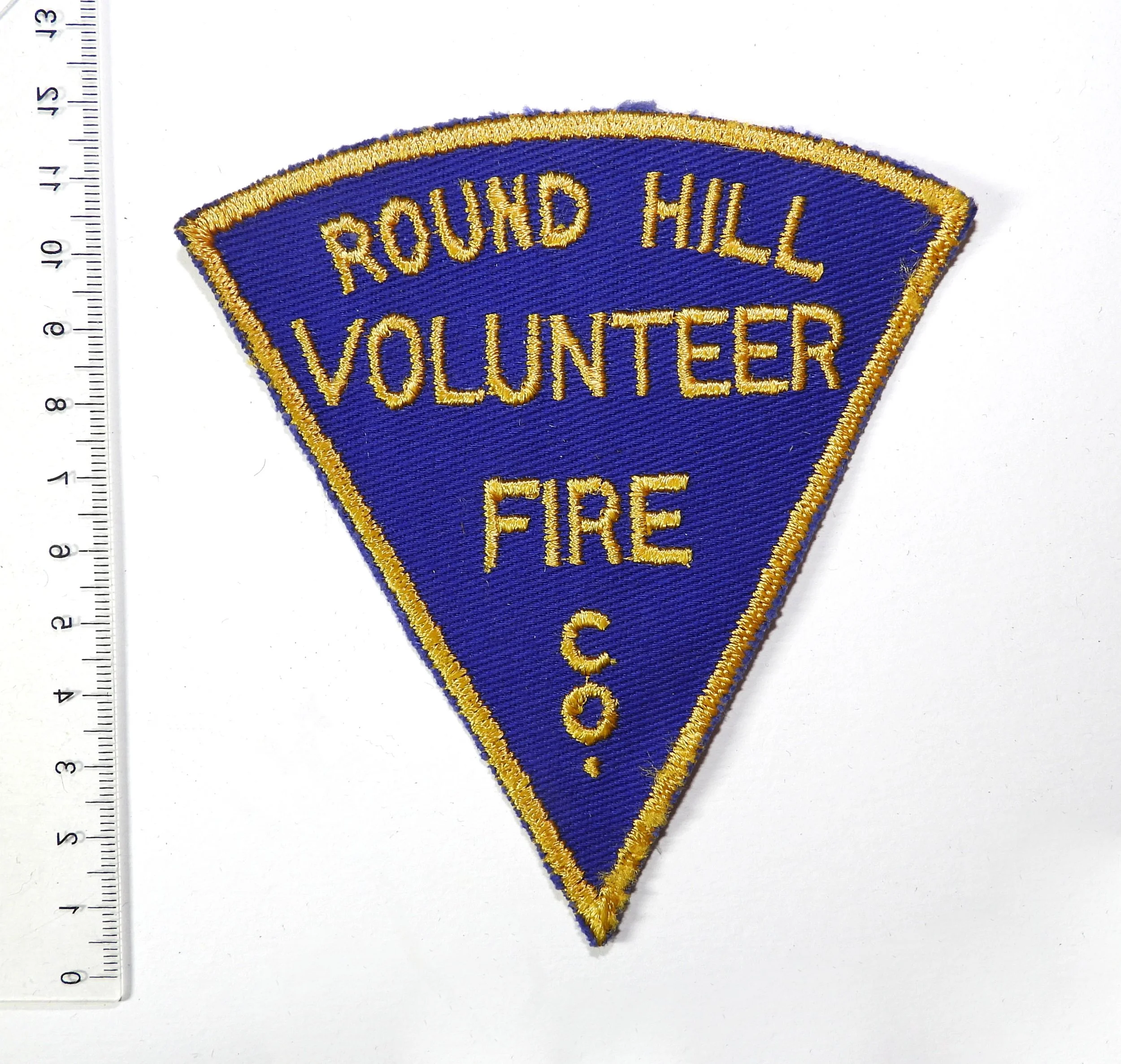 Round Hill Volunteer Fire Company Patch. Virginia, USA.