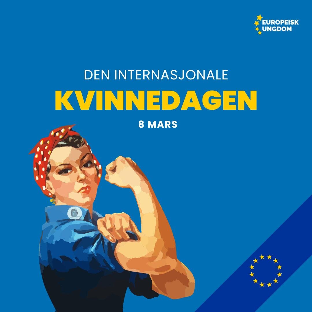 Gratulerer med kvinnedagen!

EU st&aring;r i spissen for &aring; fremme likestilling og har innf&oslash;rt en rekke tiltak for &aring; sikre at kvinner skal f&aring; like muligheter. 💪

EU arbeider for &aring; utrydde l&oslash;nnsgapet mellom kj&osl