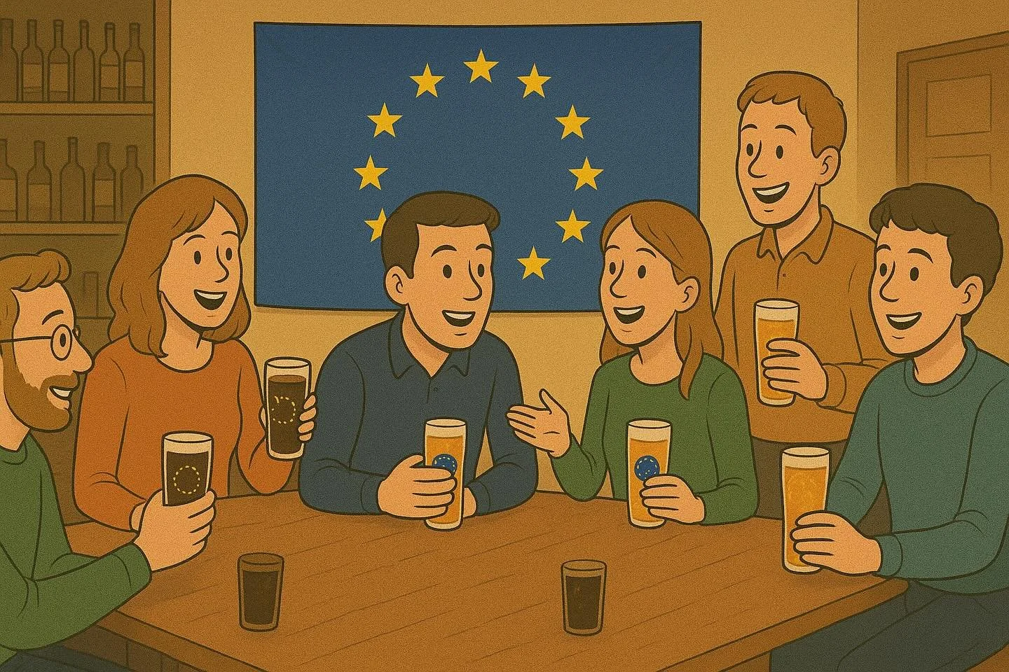 Vi m&oslash;tes til semesterets f&oslash;rste Europils!

Denne h&oslash;sten blir det europils en gang i m&aring;neden, og vi sparker i gang f&oslash;rstkommende torsdag med en spesiell utgave!

Det blir klokken 18.30 p&aring; Lyche p&aring; Samfunde